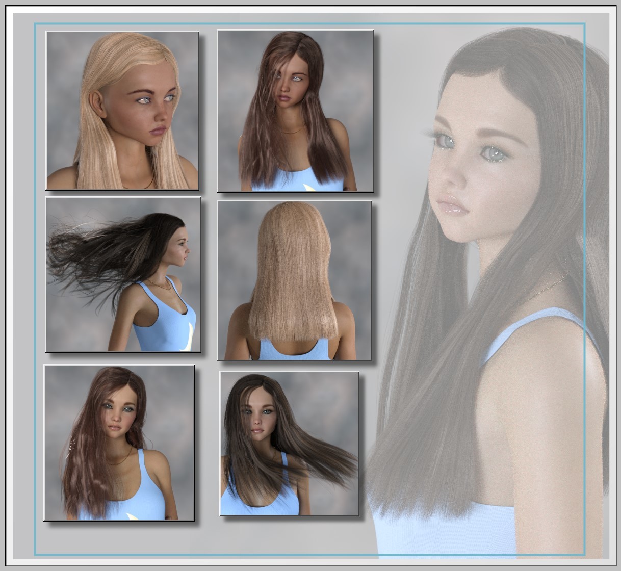 Quick-Click- Paloma Hair by N/A