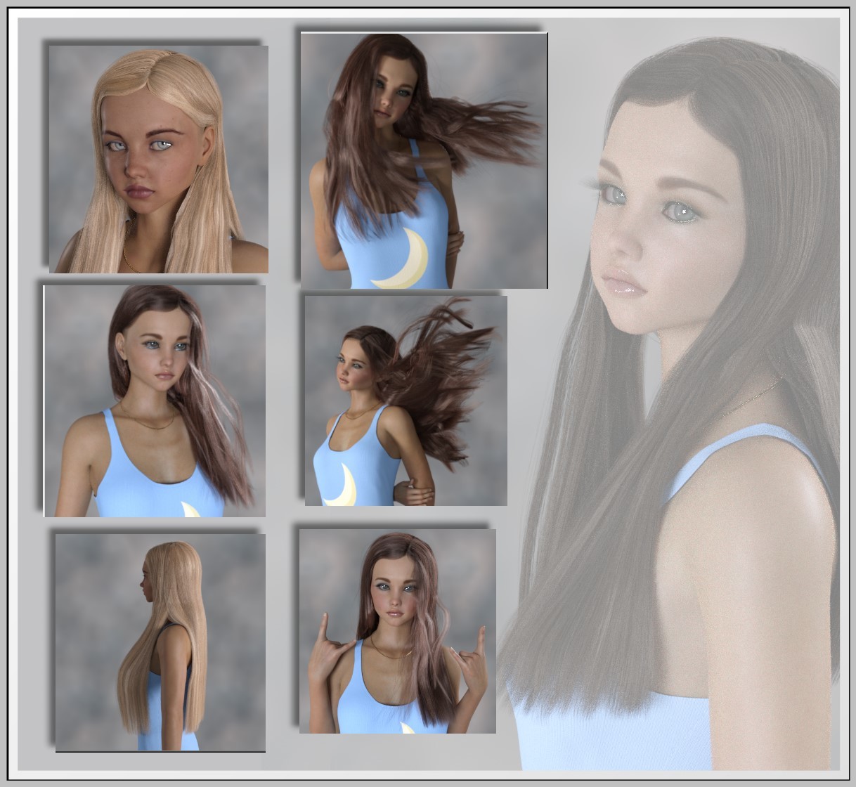 Quick-Click- Paloma Hair by N/A
