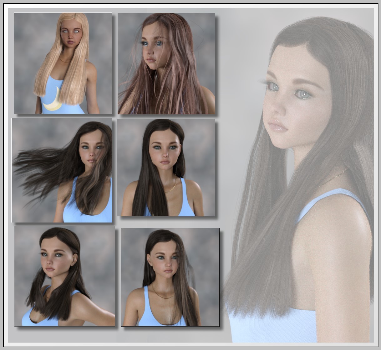 Quick-Click- Paloma Hair by N/A