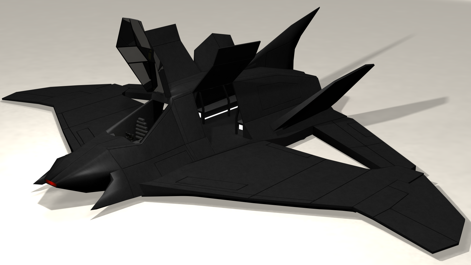 Vigilante Plane MKII for Poser 7+ by N/A