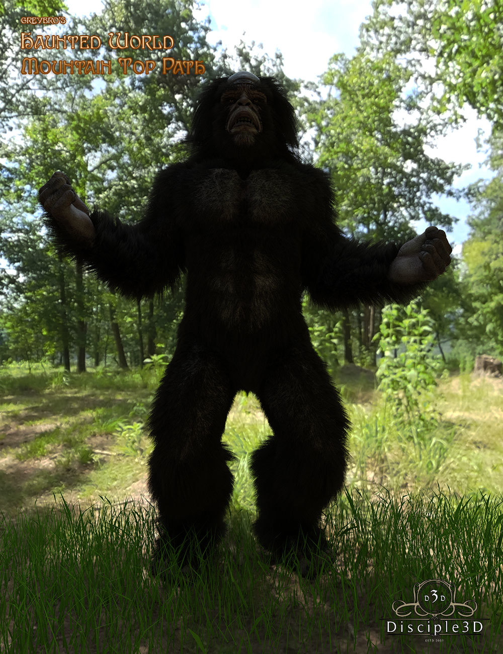 Greybro's Haunted World - Mountain Top Path HDRI by N/A