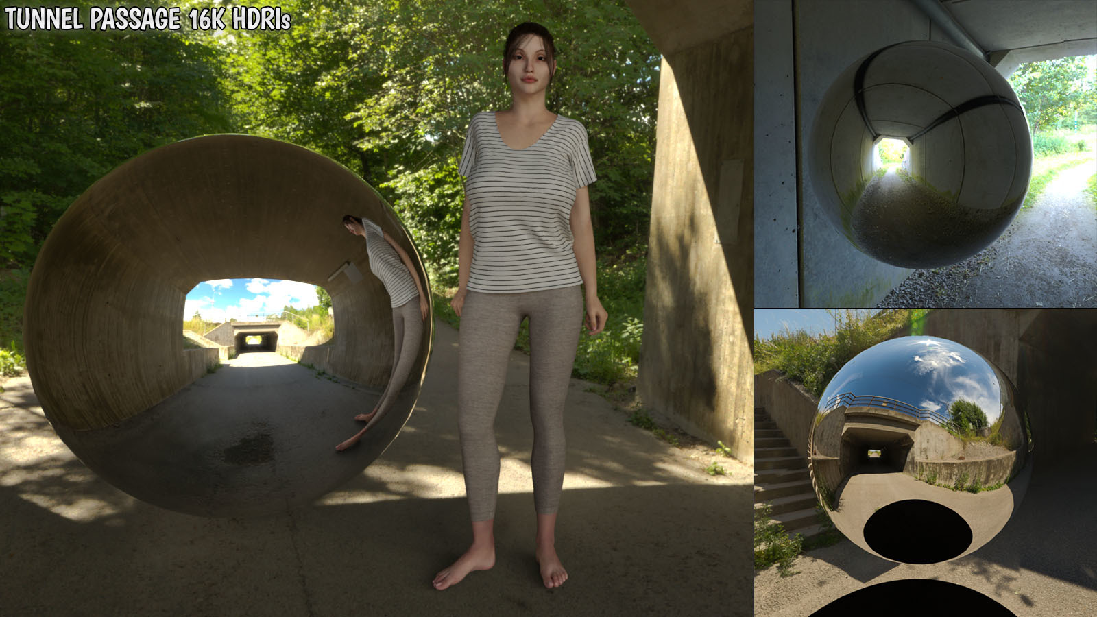 Tunnel Passage 16K HDRIs by N/A