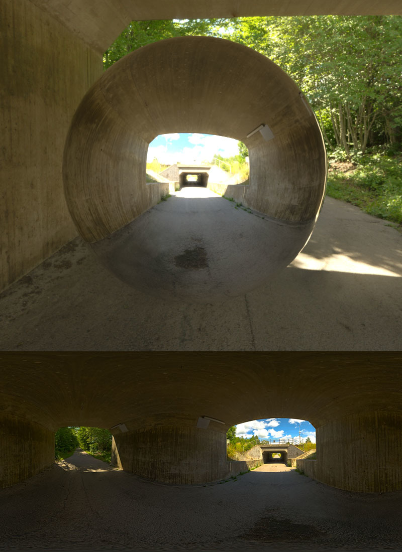Tunnel Passage 16K HDRIs by N/A