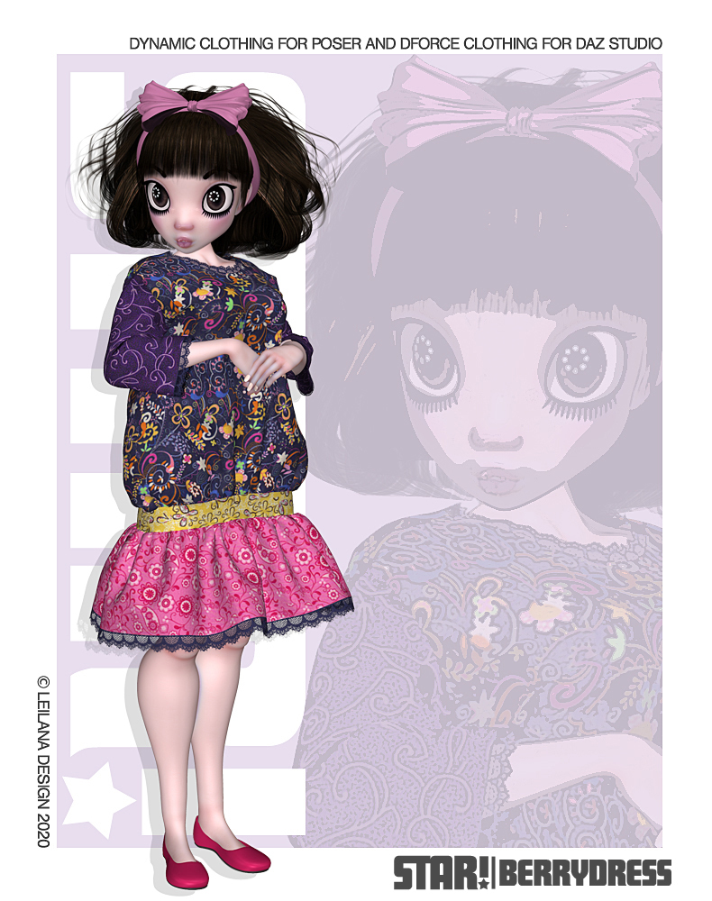 StarBerryDress by N/A