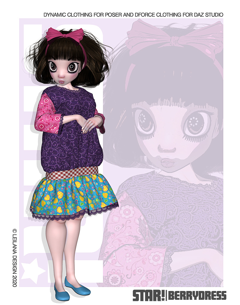 StarBerryDress by N/A