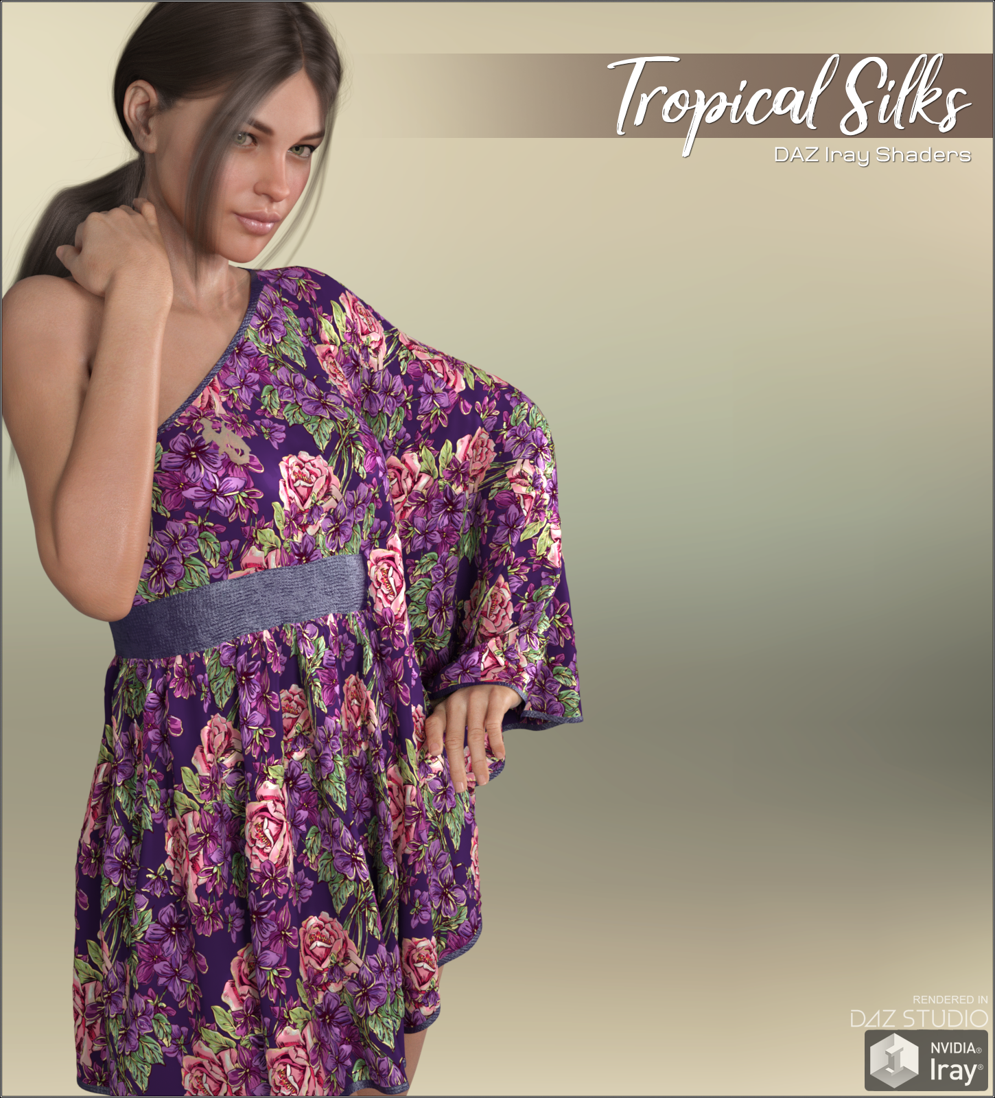 Daz Iray - Tropical Silks by N/A