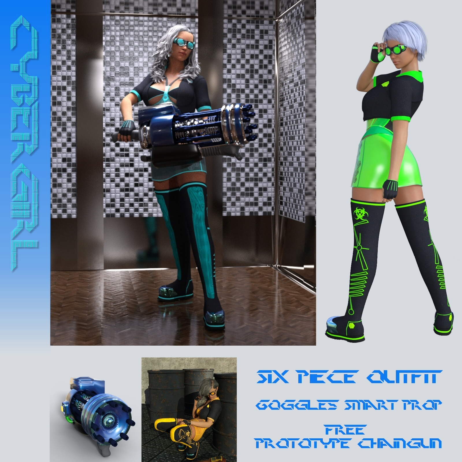 Cybergirl for G8F by N/A