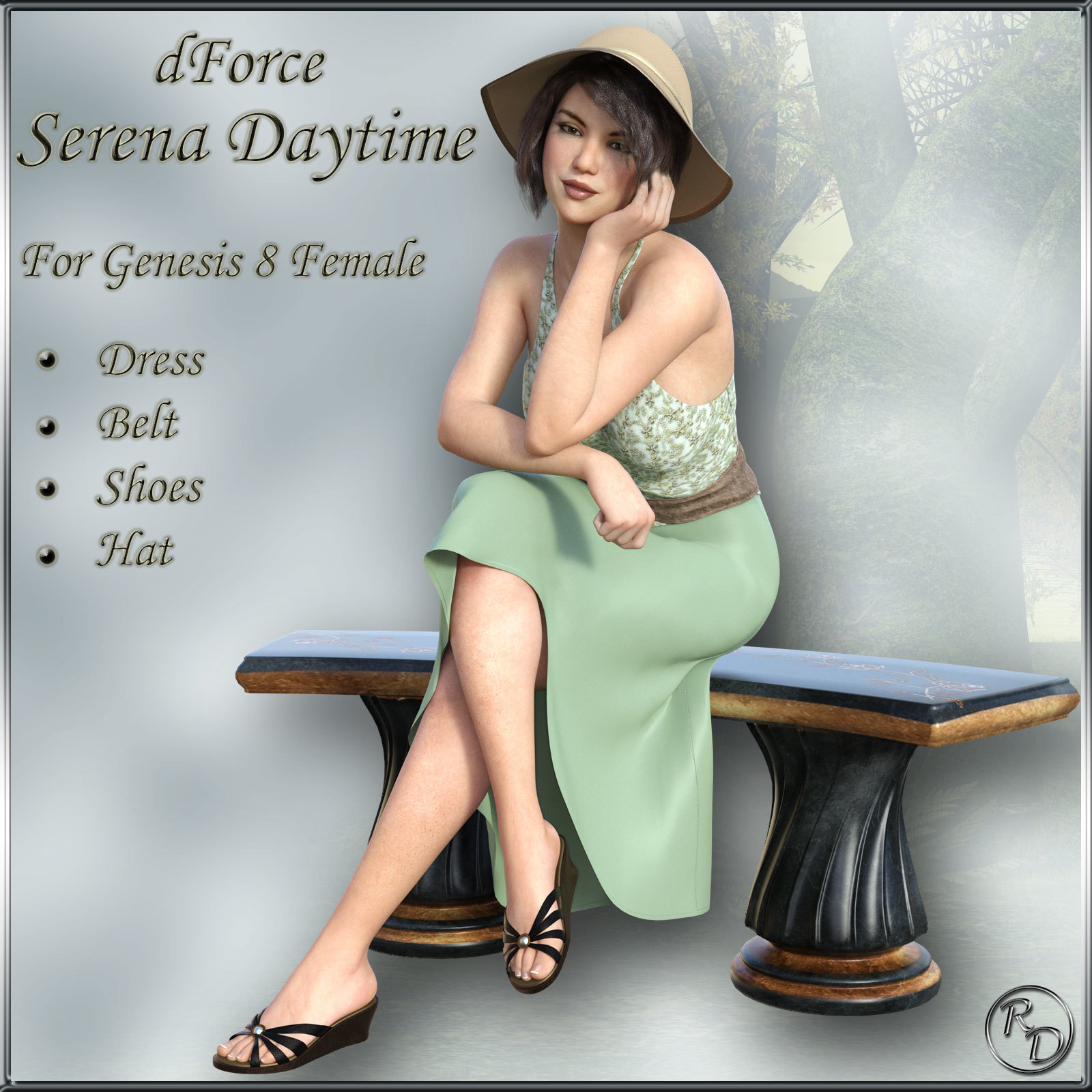 dForce Serena Daytime for Genesis 8 Female by N/A