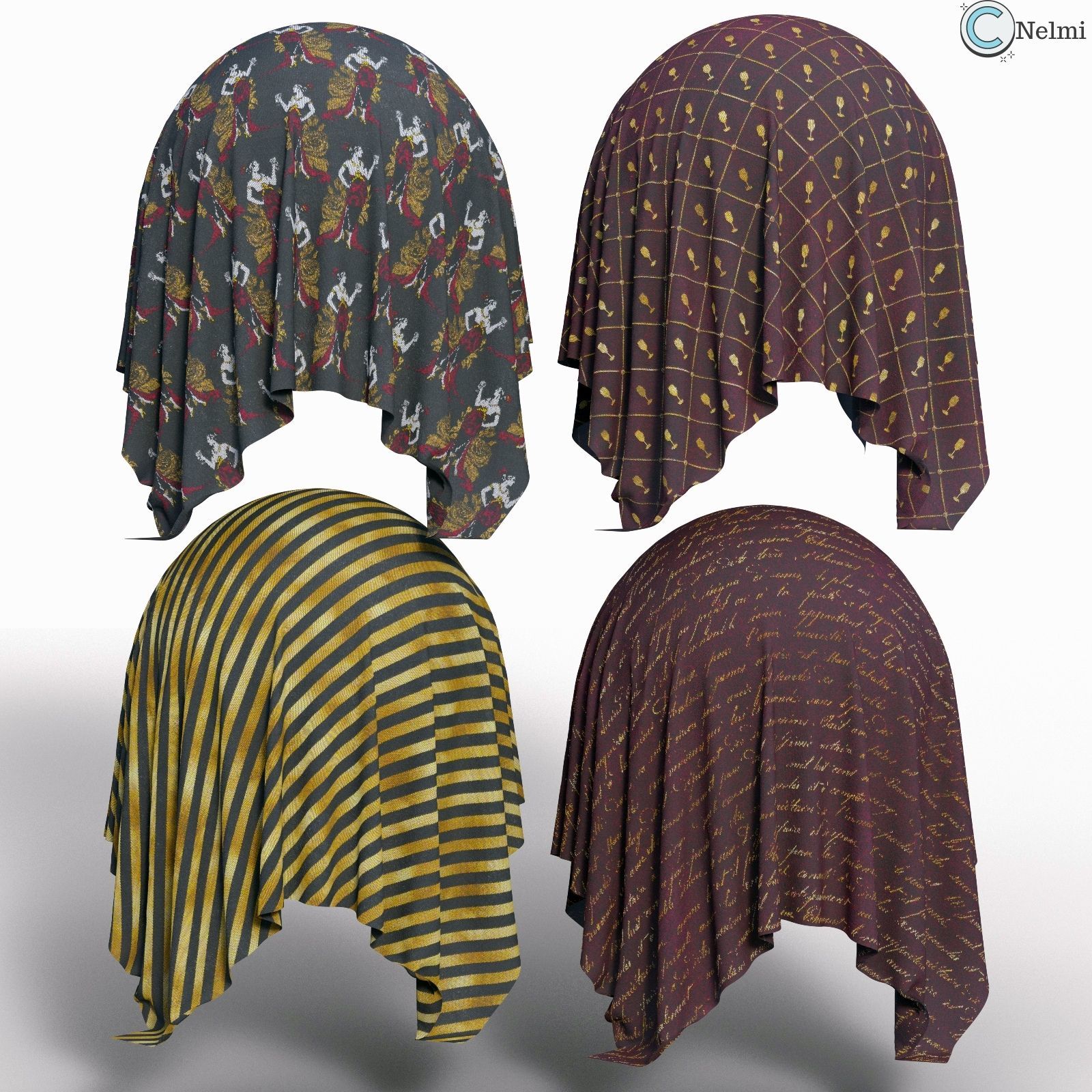 Printed Knitted Jersey Iray Shaders by N/A