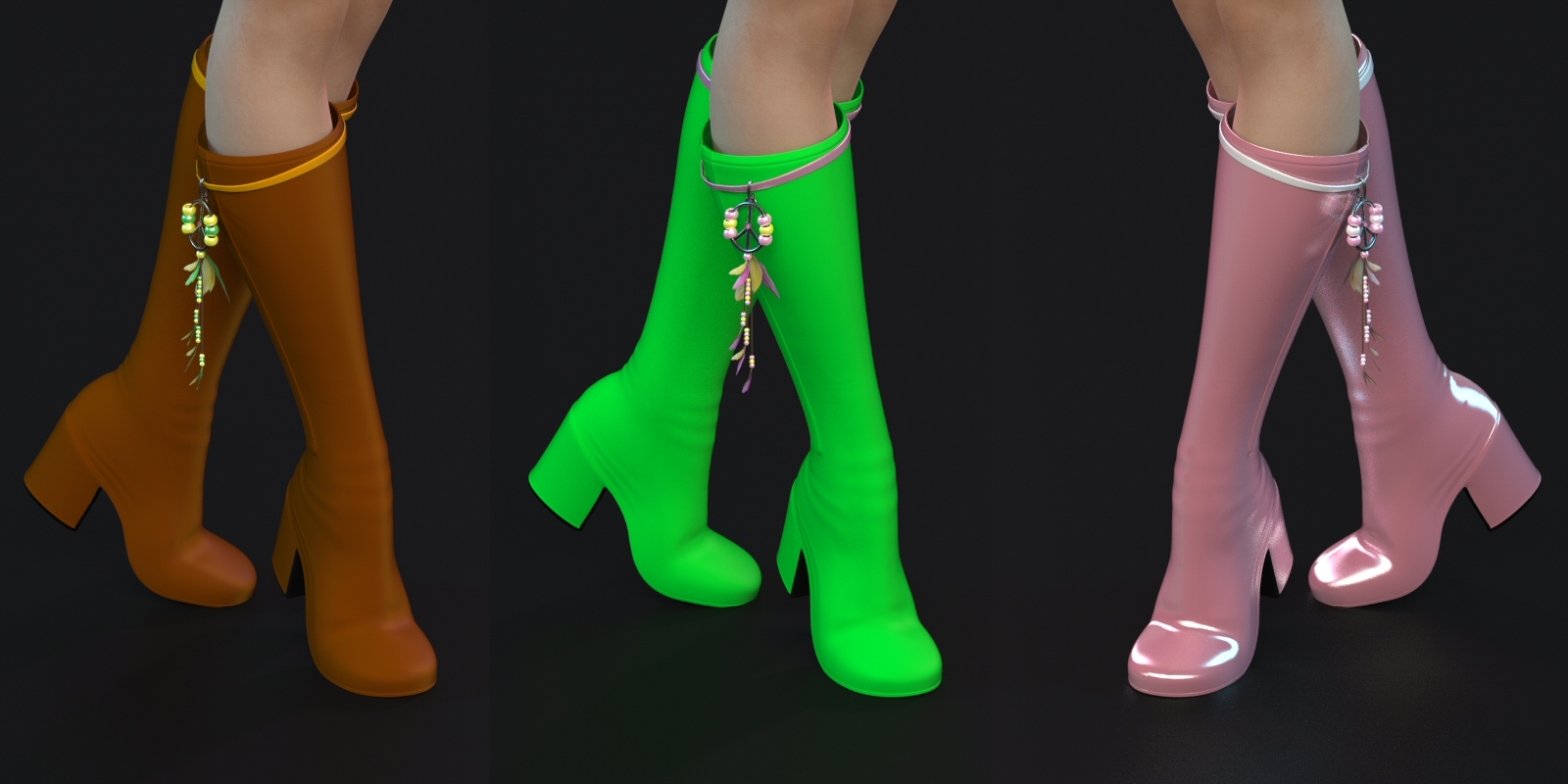 La Hippie Boots by N/A