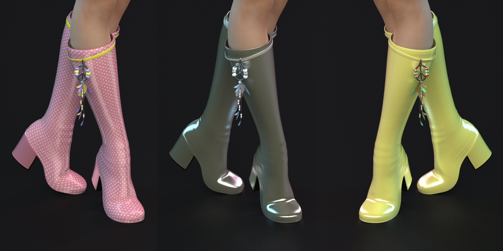 La Hippie Boots by N/A