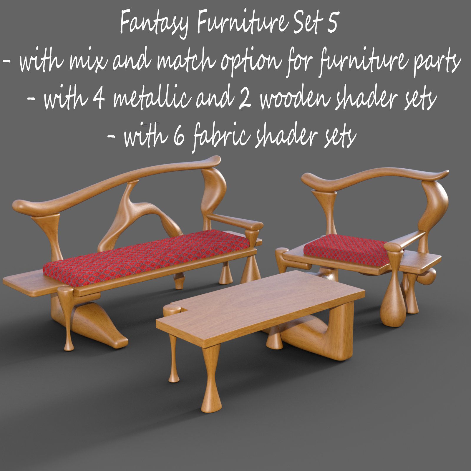 Fantasy Furniture Set 5 by N/A