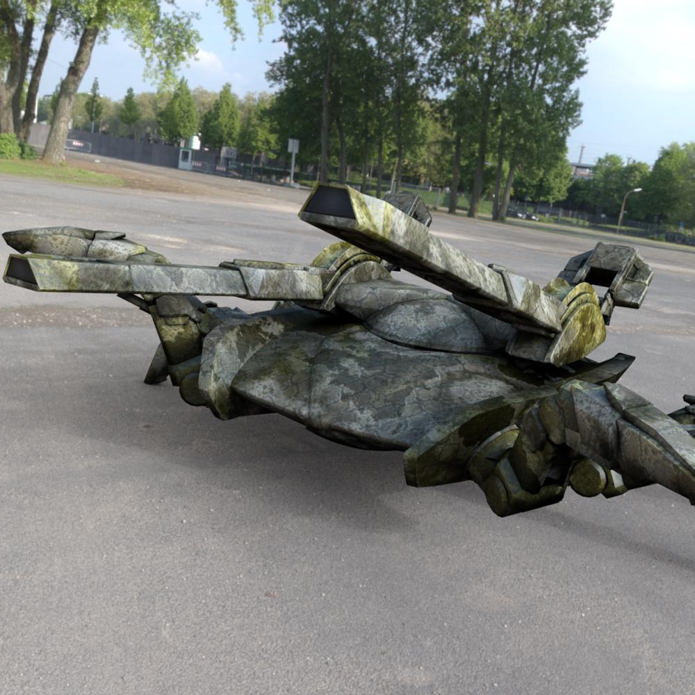 Spider Tank for DAZ Studio by N/A