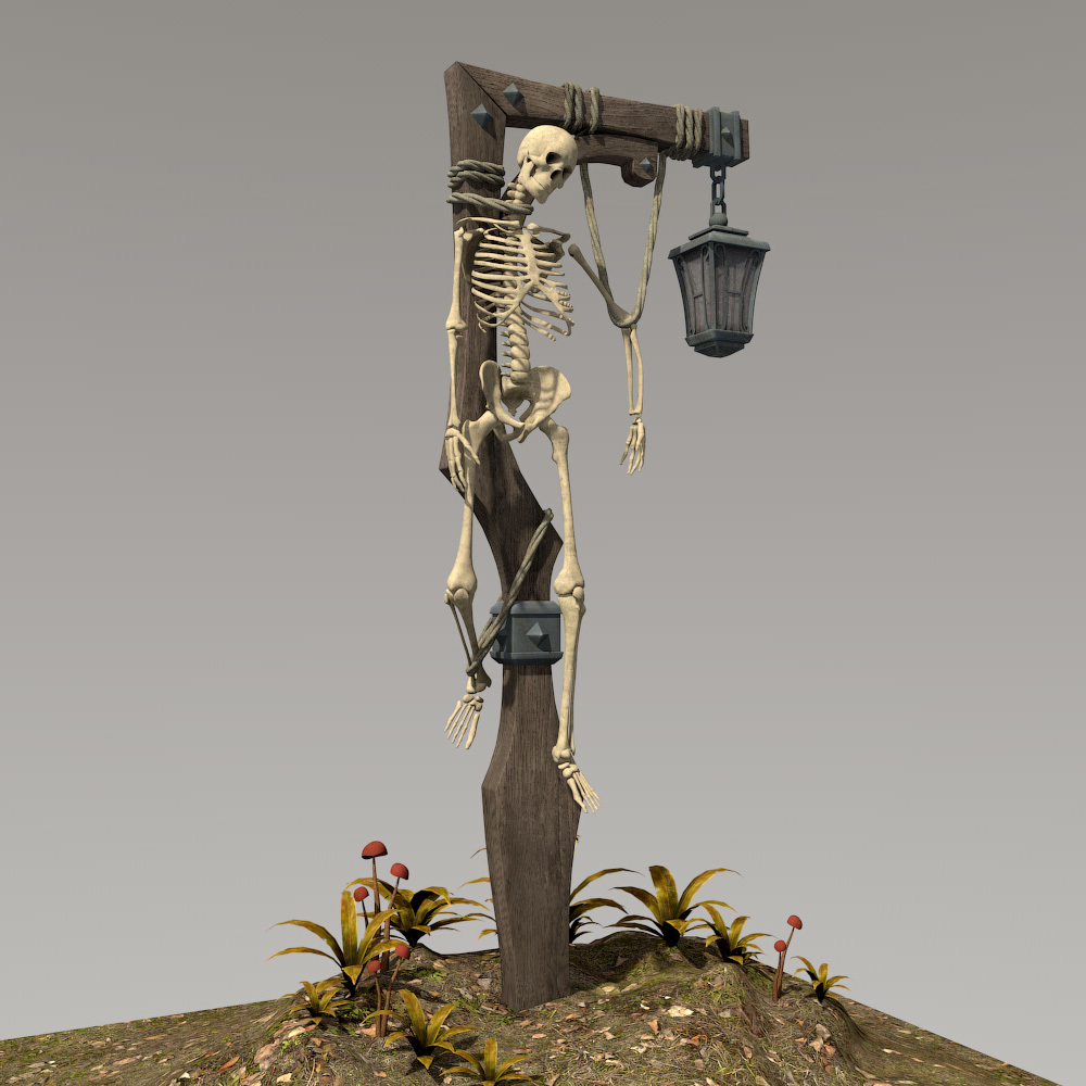 Halloween Lantern for Daz Studio by N/A