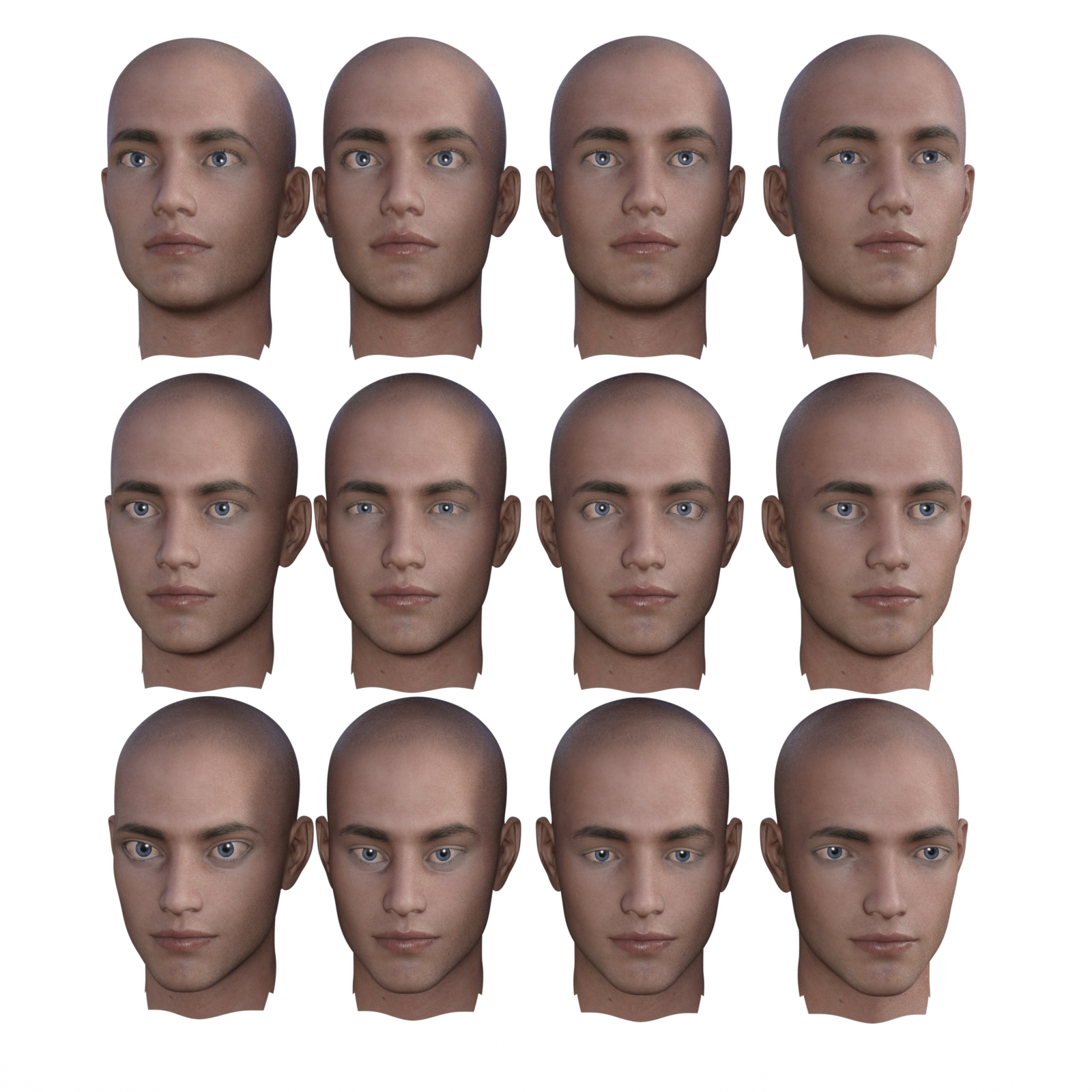 Eyes Morphs for Genesis 8 Male by N/A
