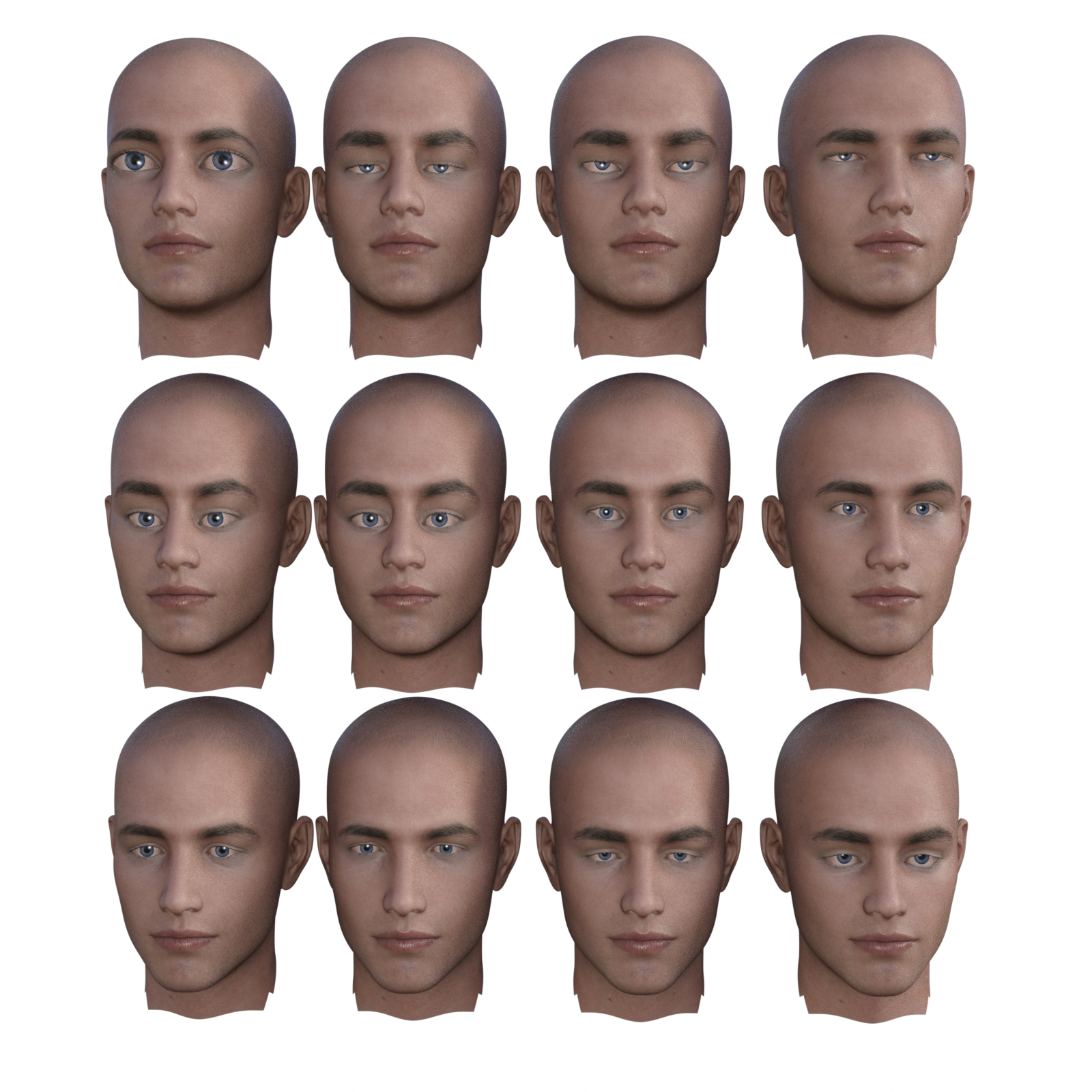 Eyes Morphs for Genesis 8 Male by N/A