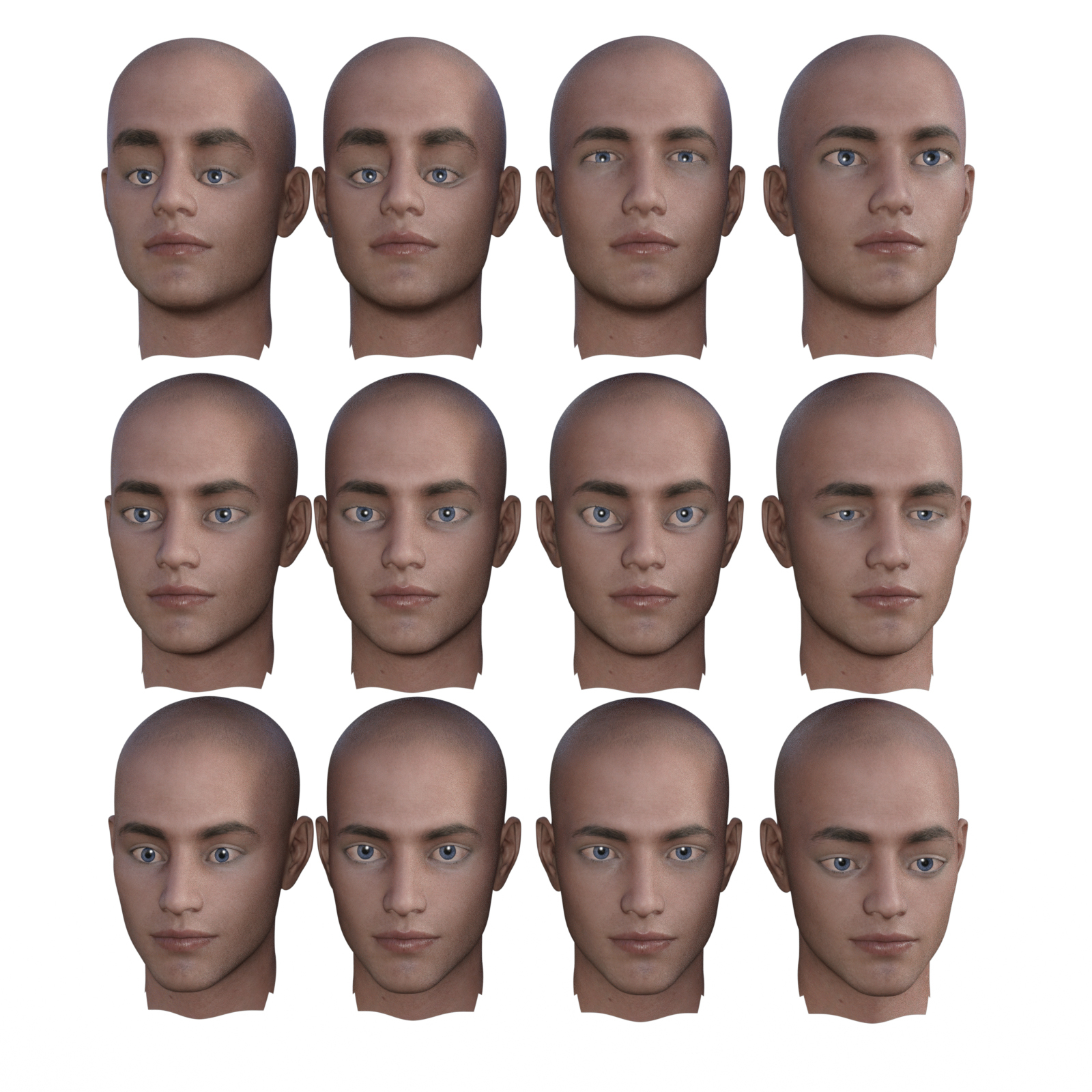 Eyes Morphs for Genesis 8 Male by N/A
