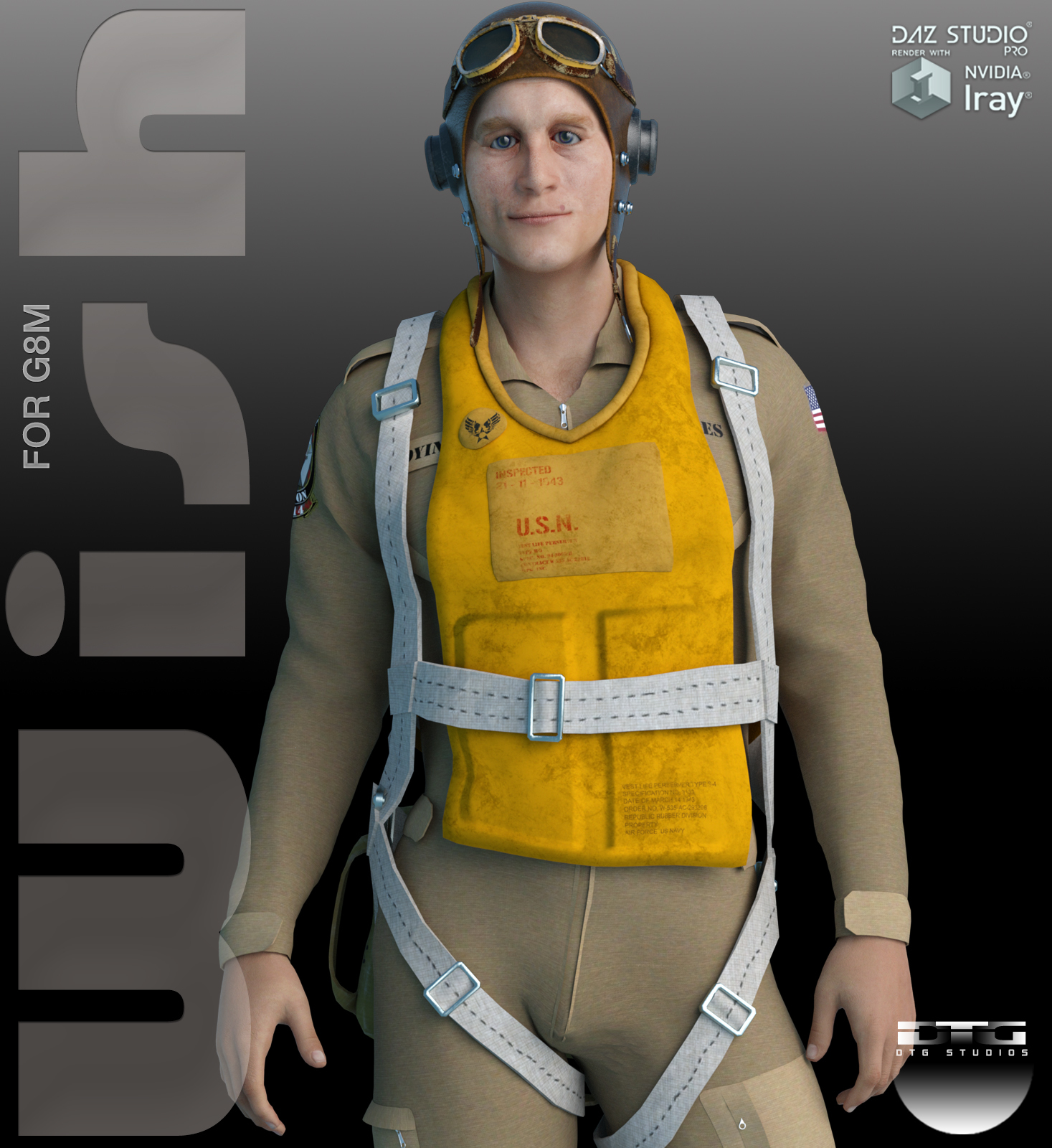 DTG Studios Wish for G8 Male by N/A
