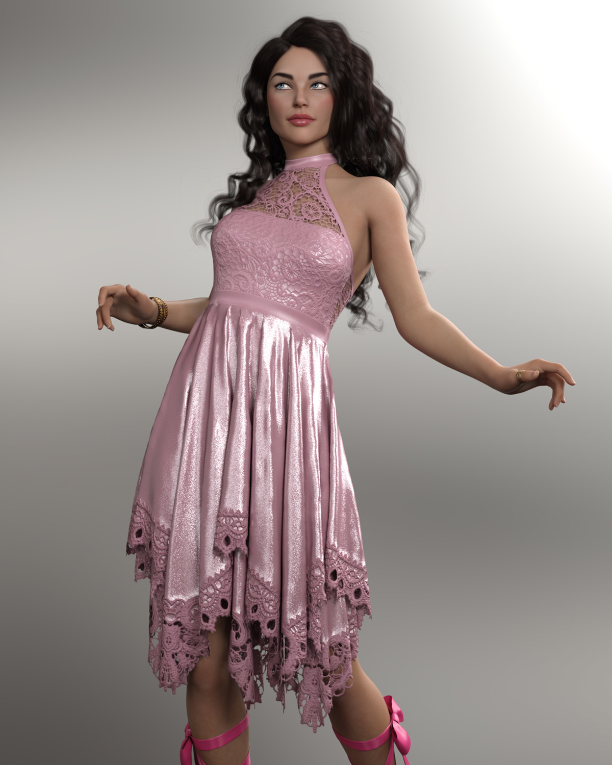 Goth N Bothered dForce outfit for Genesis 8 Females by N/A