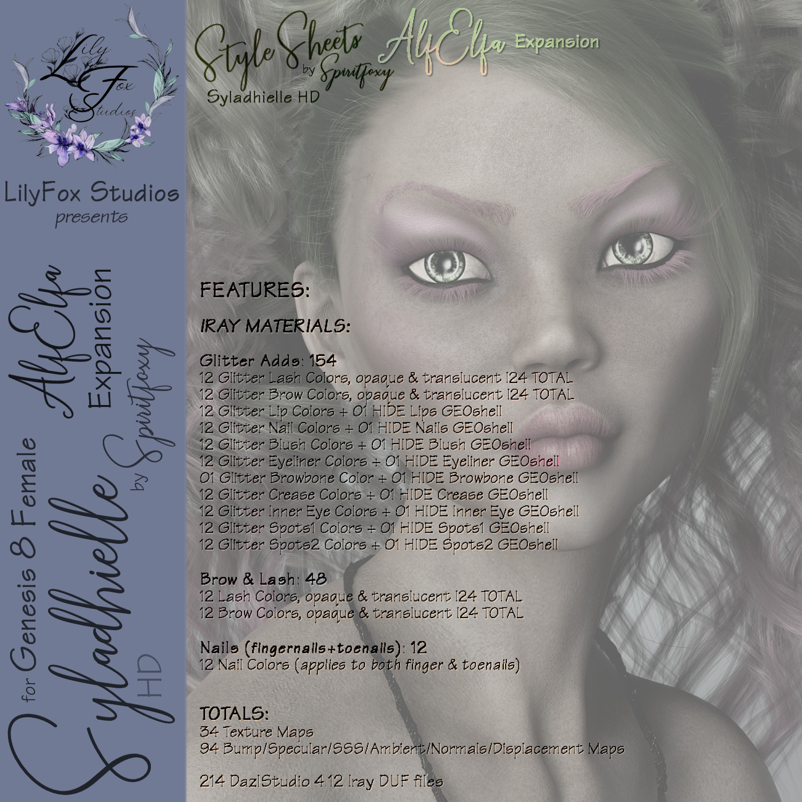 LFS Syladhielle AlfElfa Expansion for Genesis 8 Female by N/A