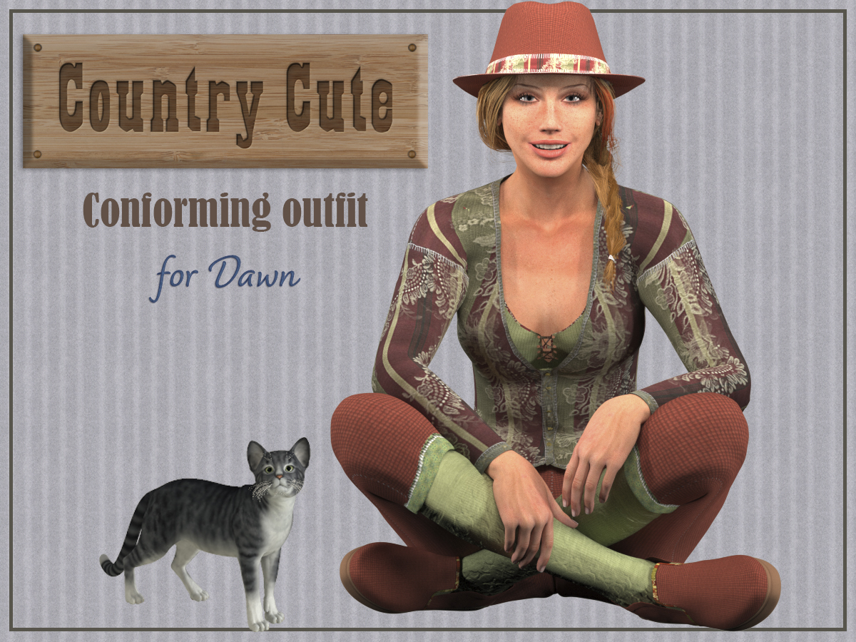 Country Cute for Dawn by N/A