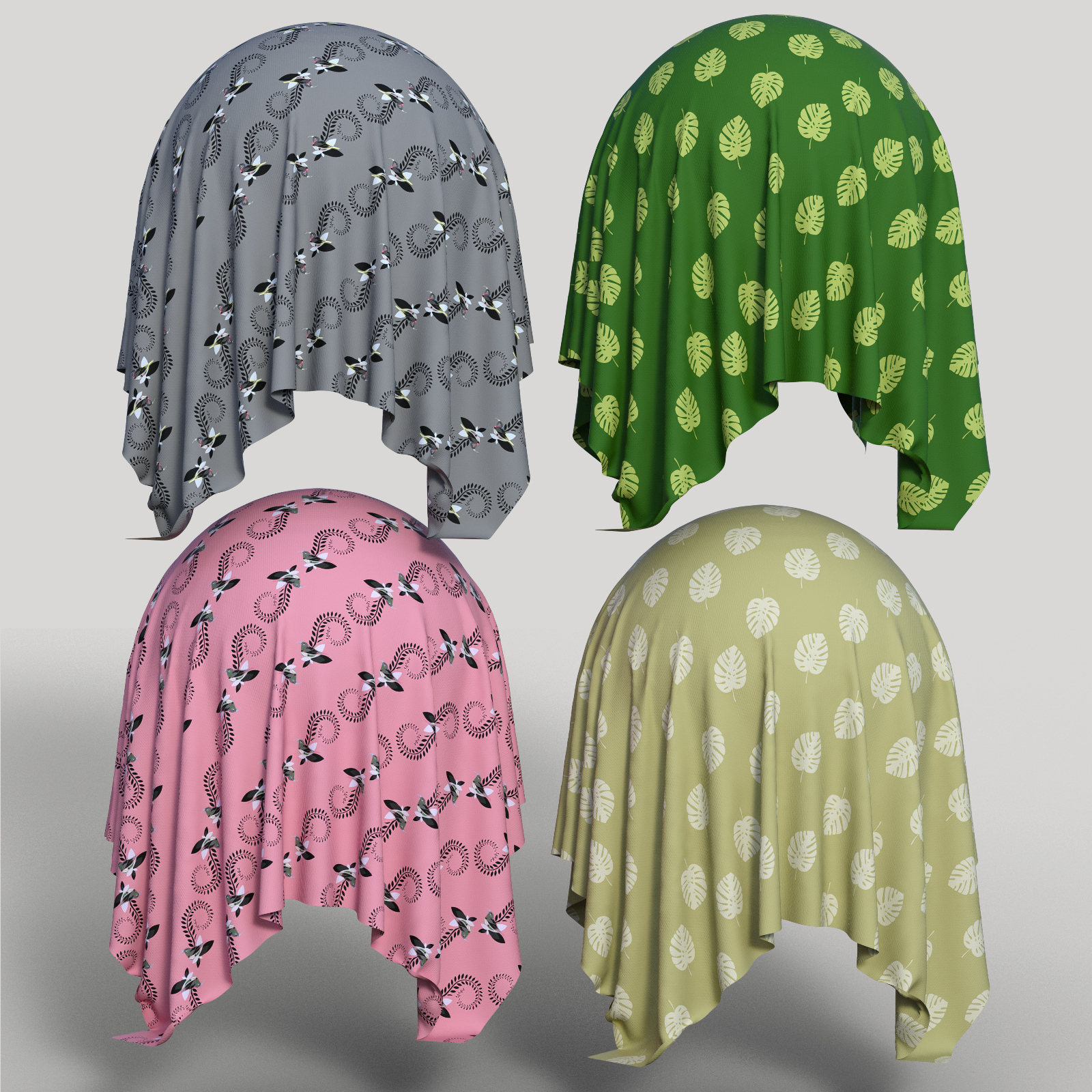 Summer Cotton Fabric Iray Shaders by N/A