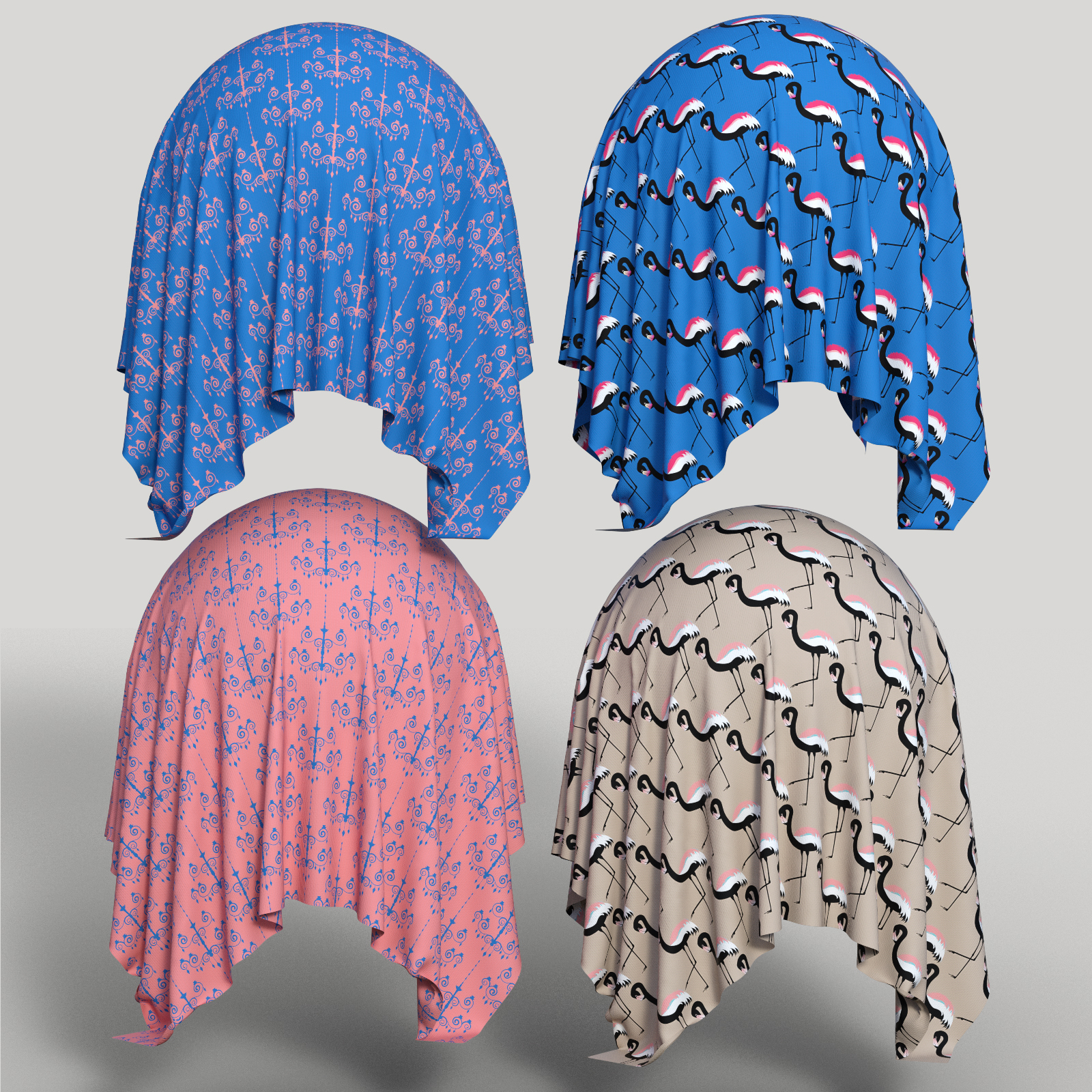 Summer Cotton Fabric Iray Shaders by N/A