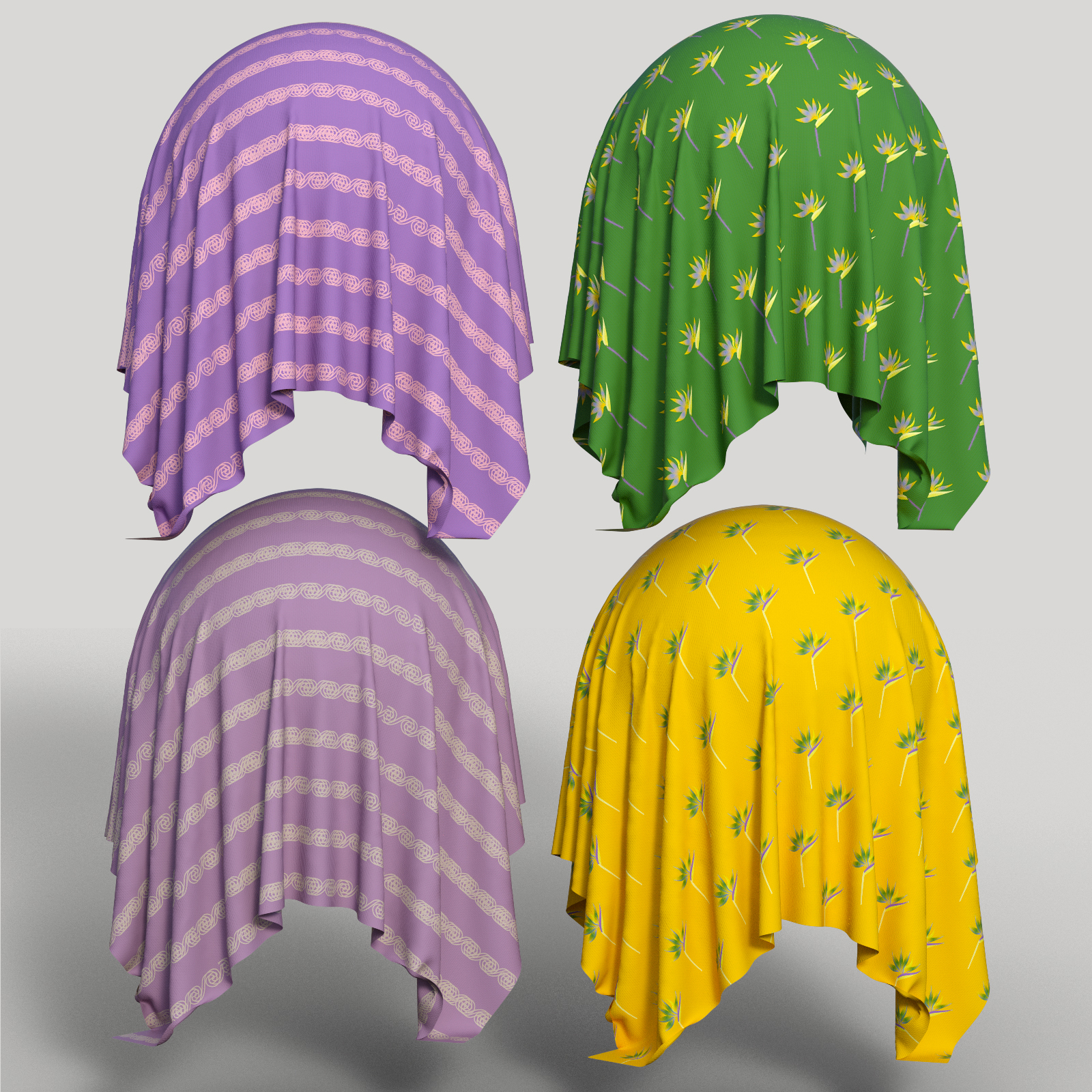 Summer Cotton Fabric Iray Shaders by N/A