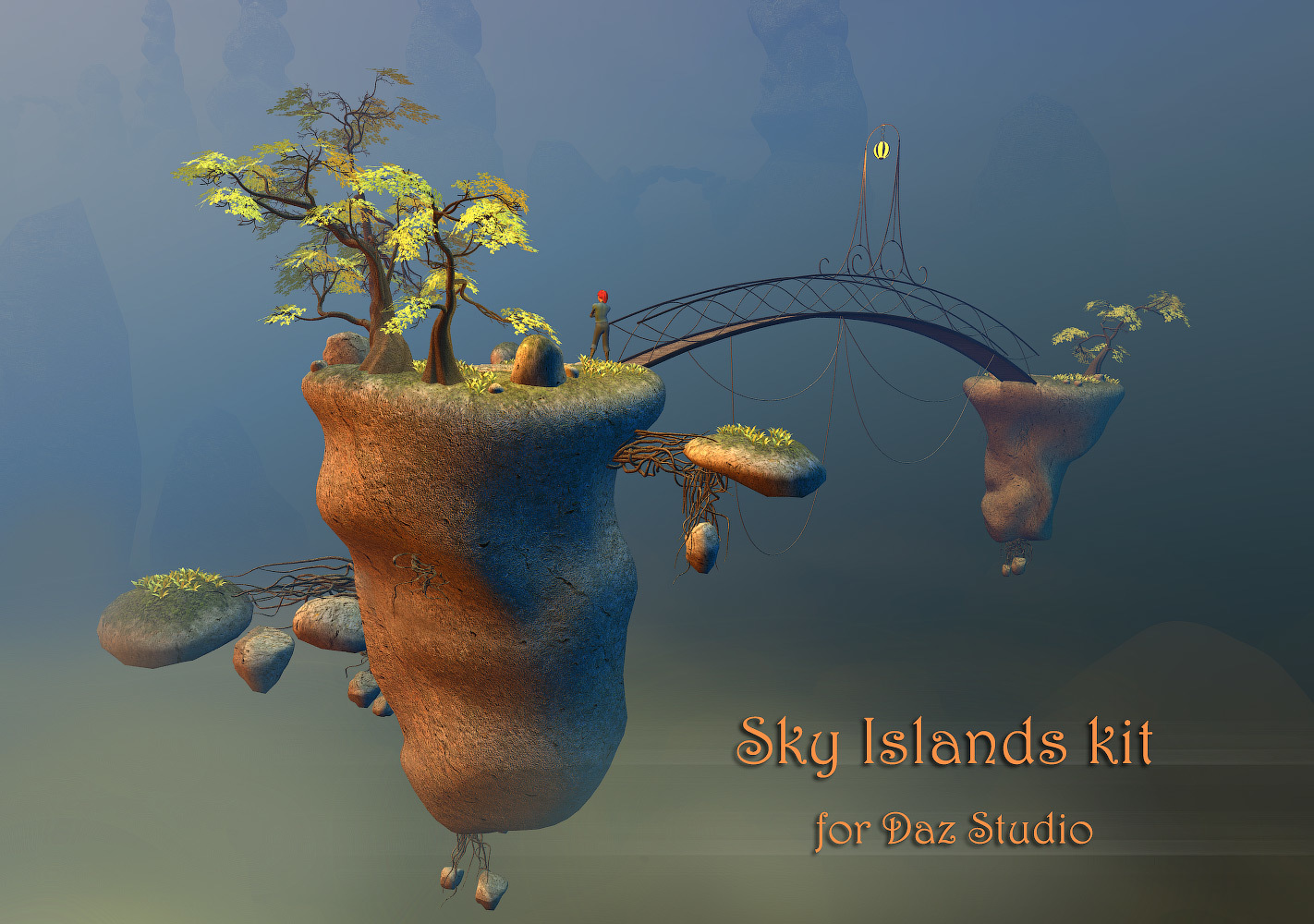 Sky Islands kit for Daz Studio by N/A