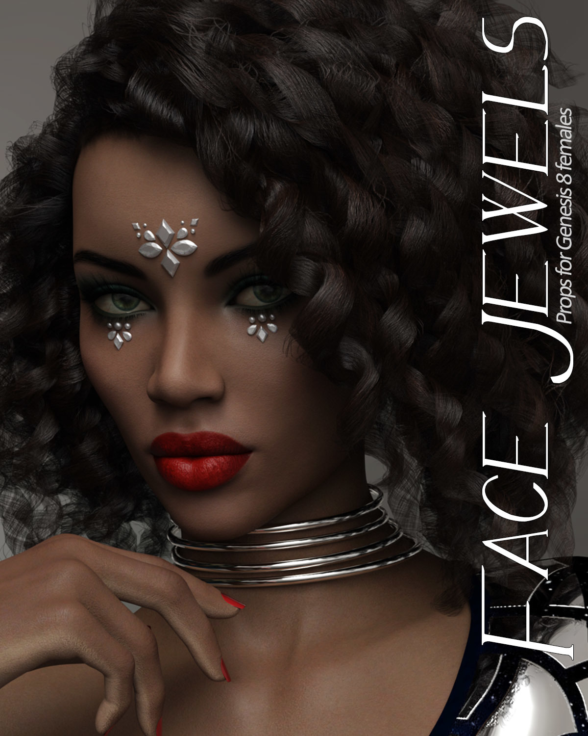 Face Jewels for Genesis 8 Females by N/A