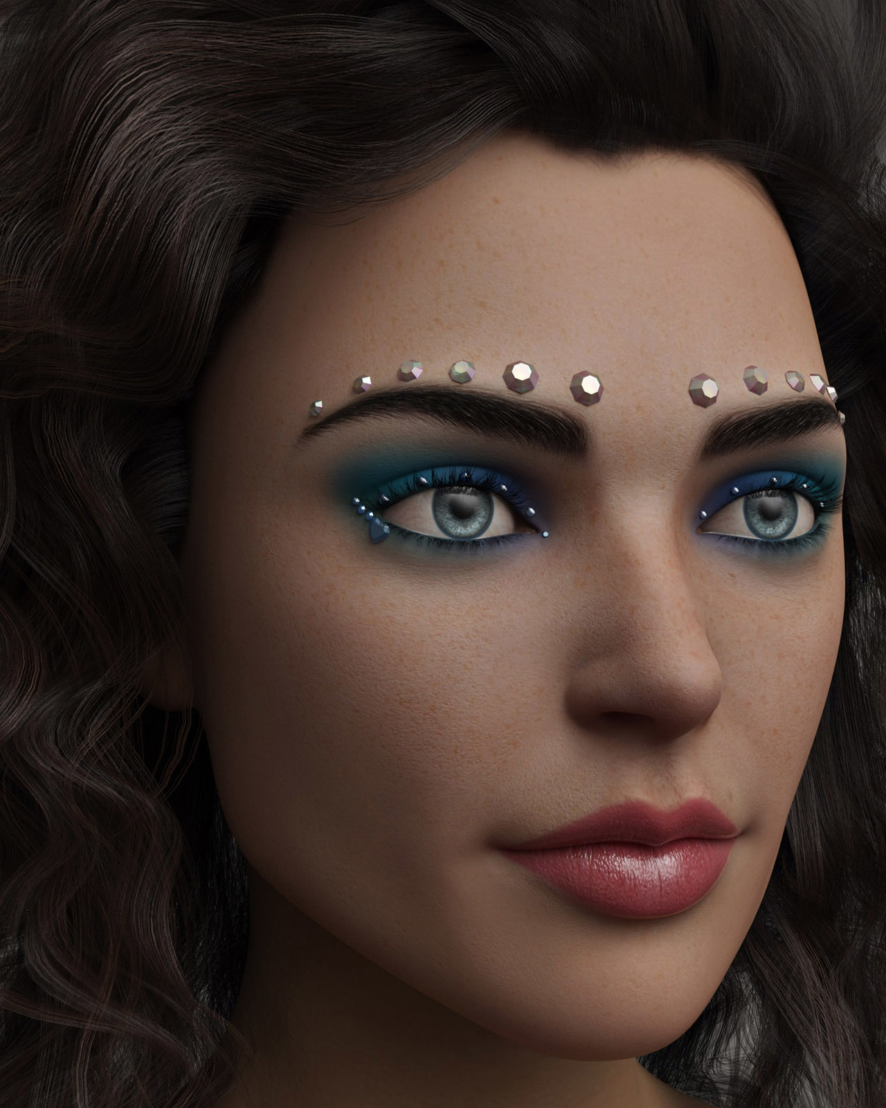 Face Jewels for Genesis 8 Females by N/A