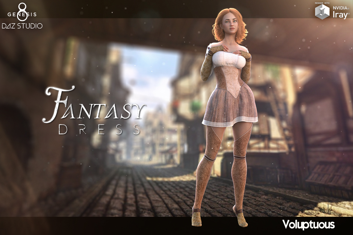 Fantasy Dress G8F by N/A