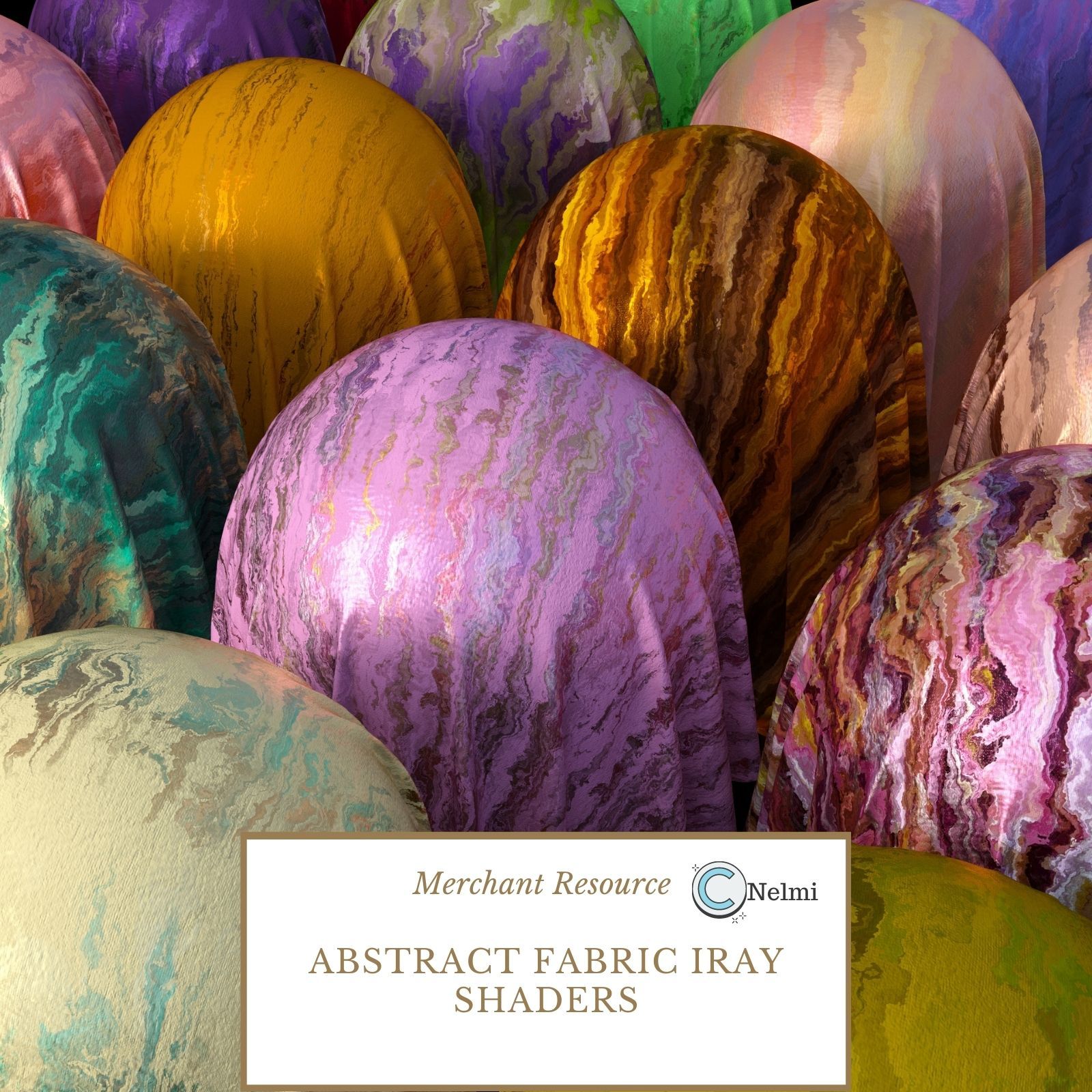 Abstract Fabric Iray Shaders by N/A