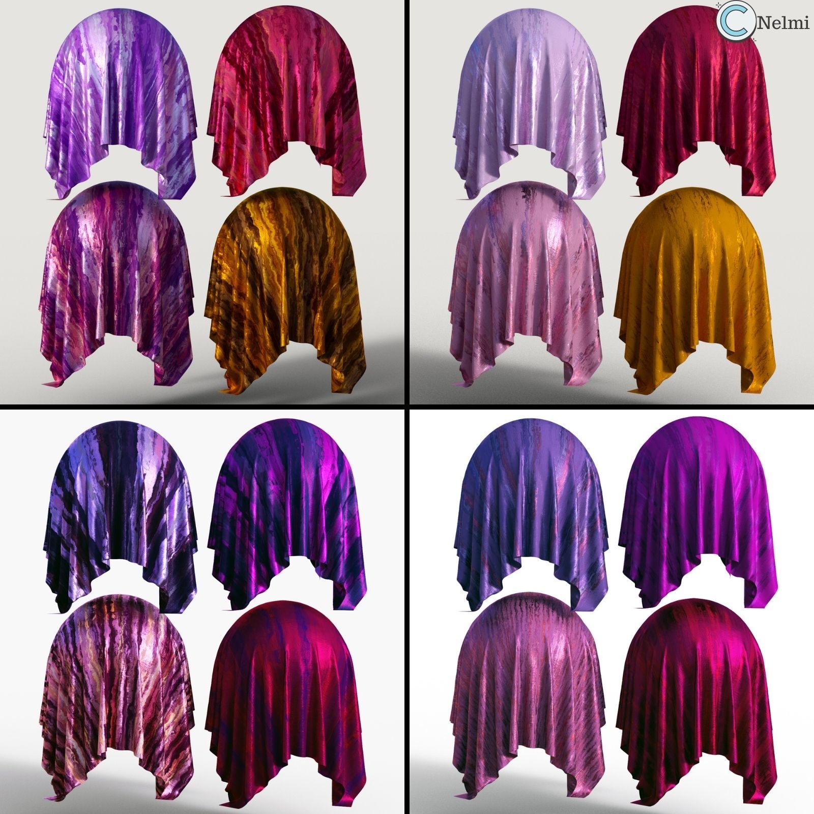 Abstract Fabric Iray Shaders by N/A