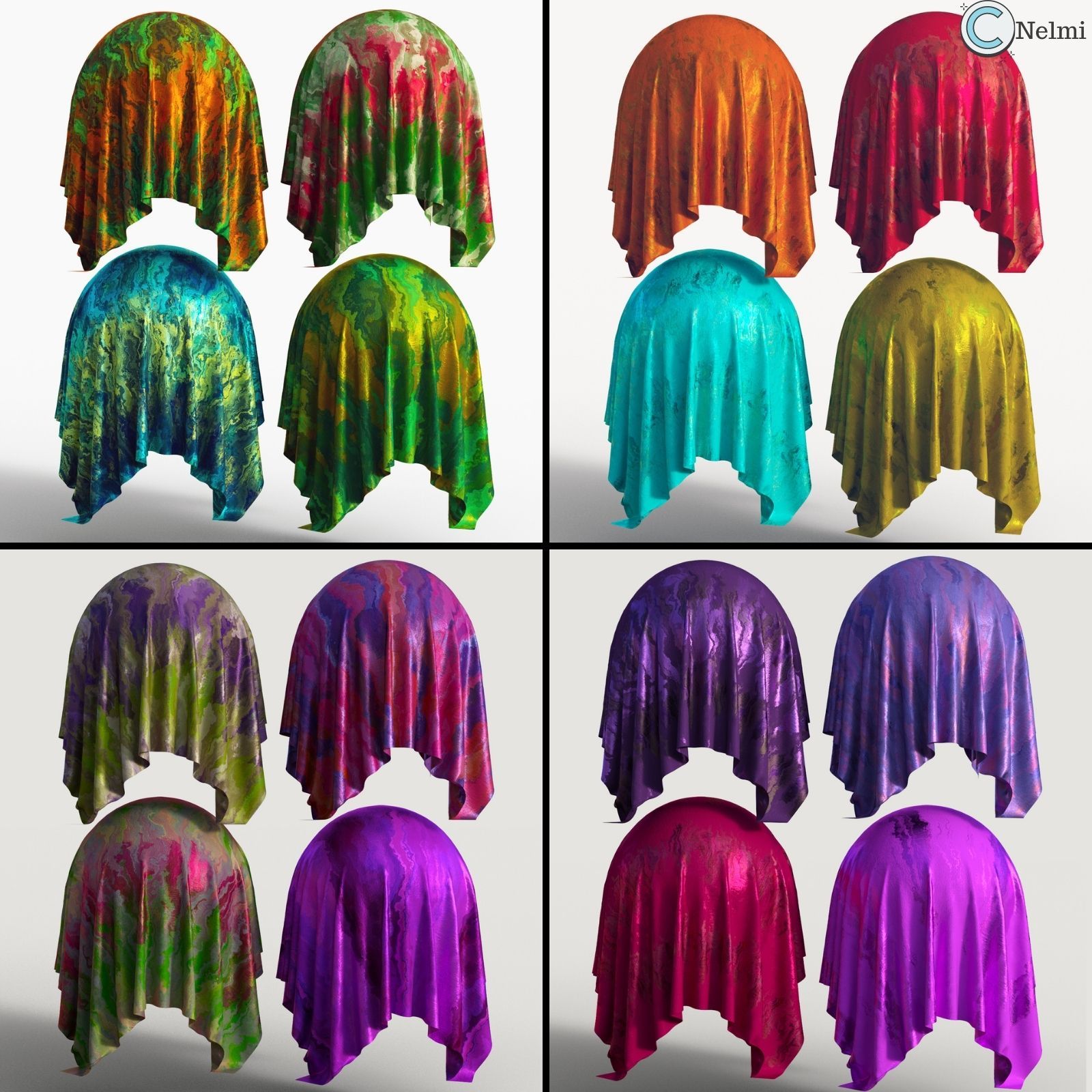 Abstract Fabric Iray Shaders by N/A