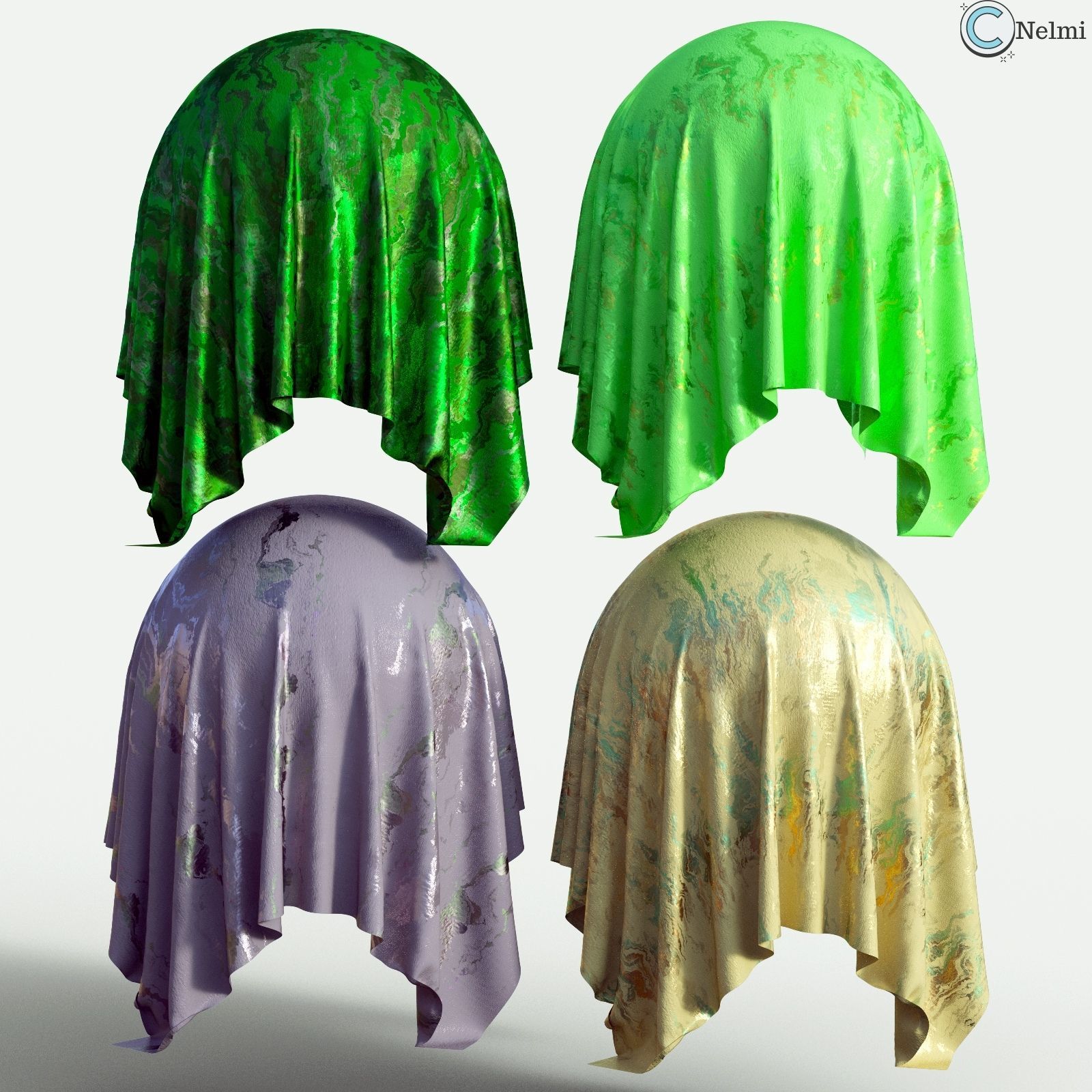 Abstract Fabric Iray Shaders by N/A