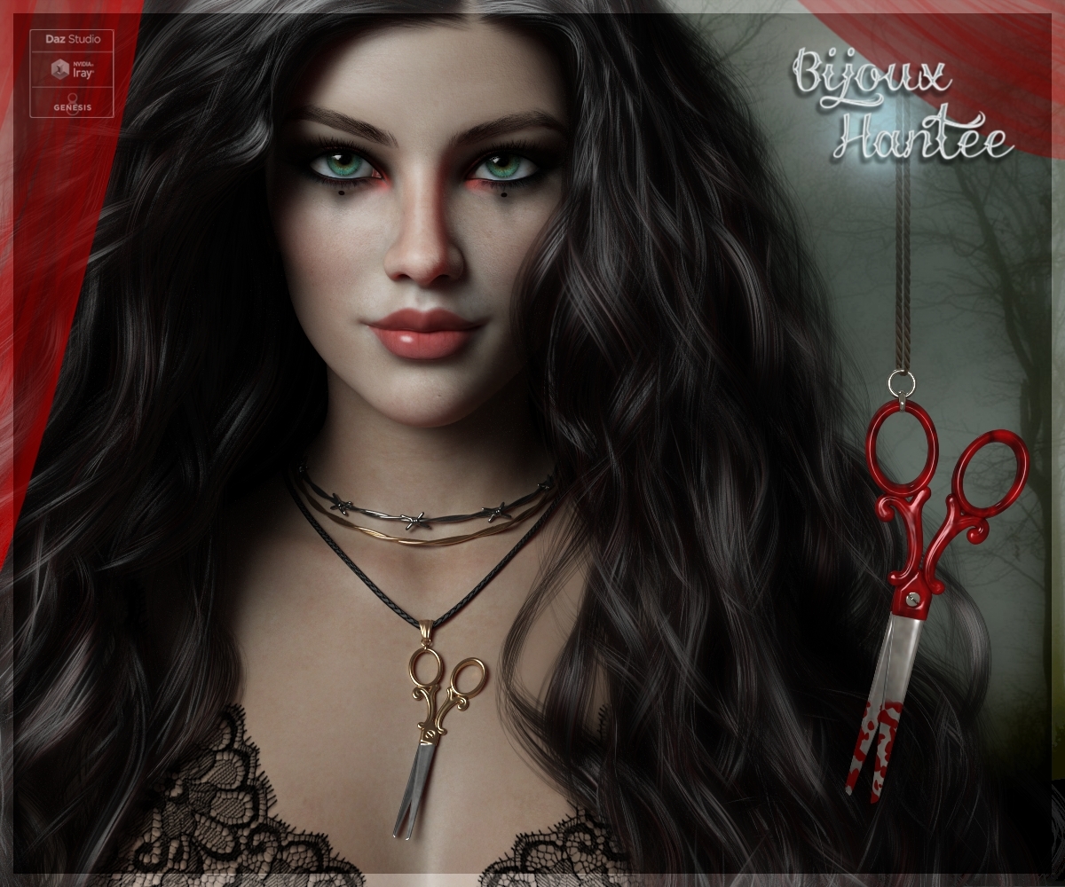 Bijoux Hantee for Genesis 8 Females by N/A