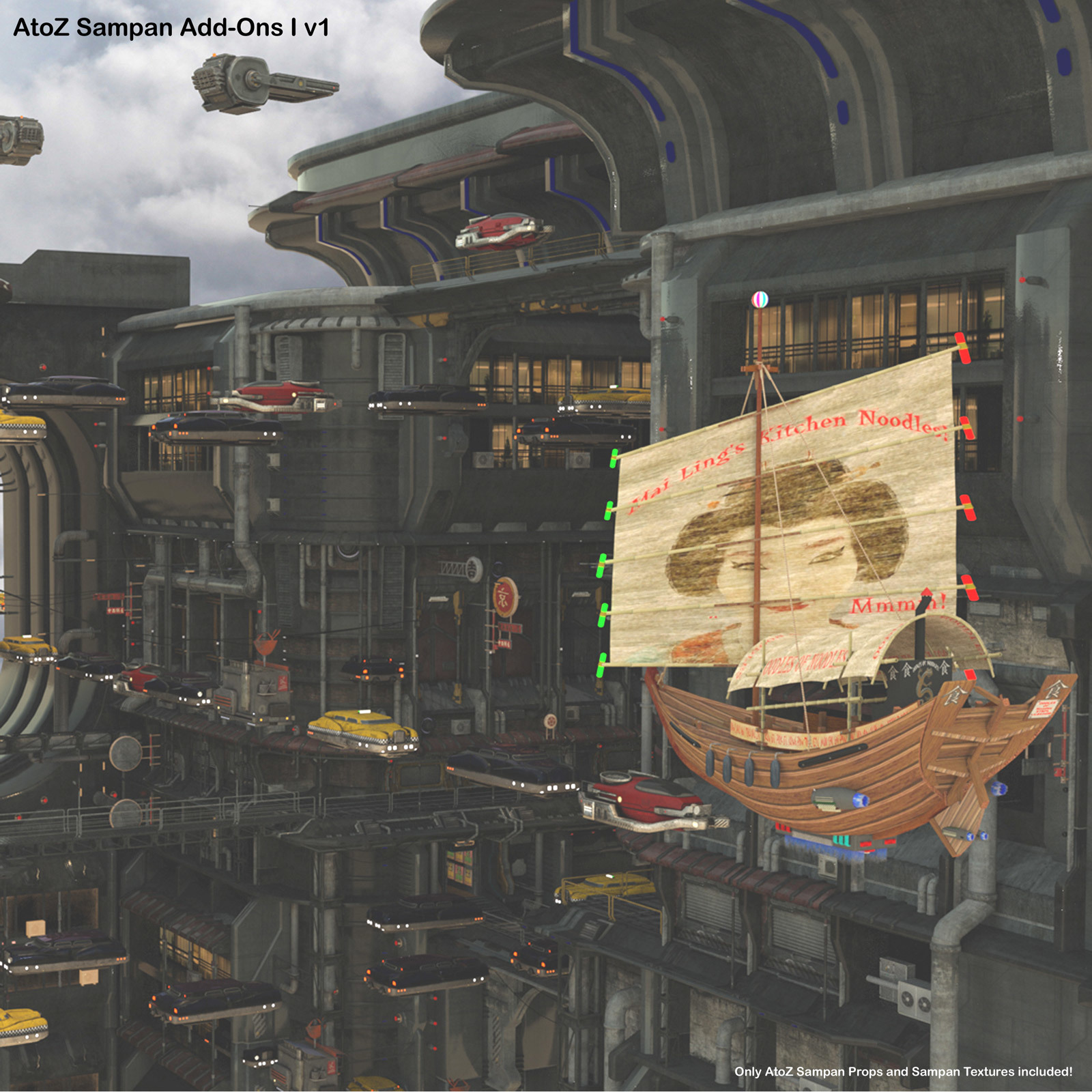 AtoZ Sampan Add-Ons I v1 by N/A