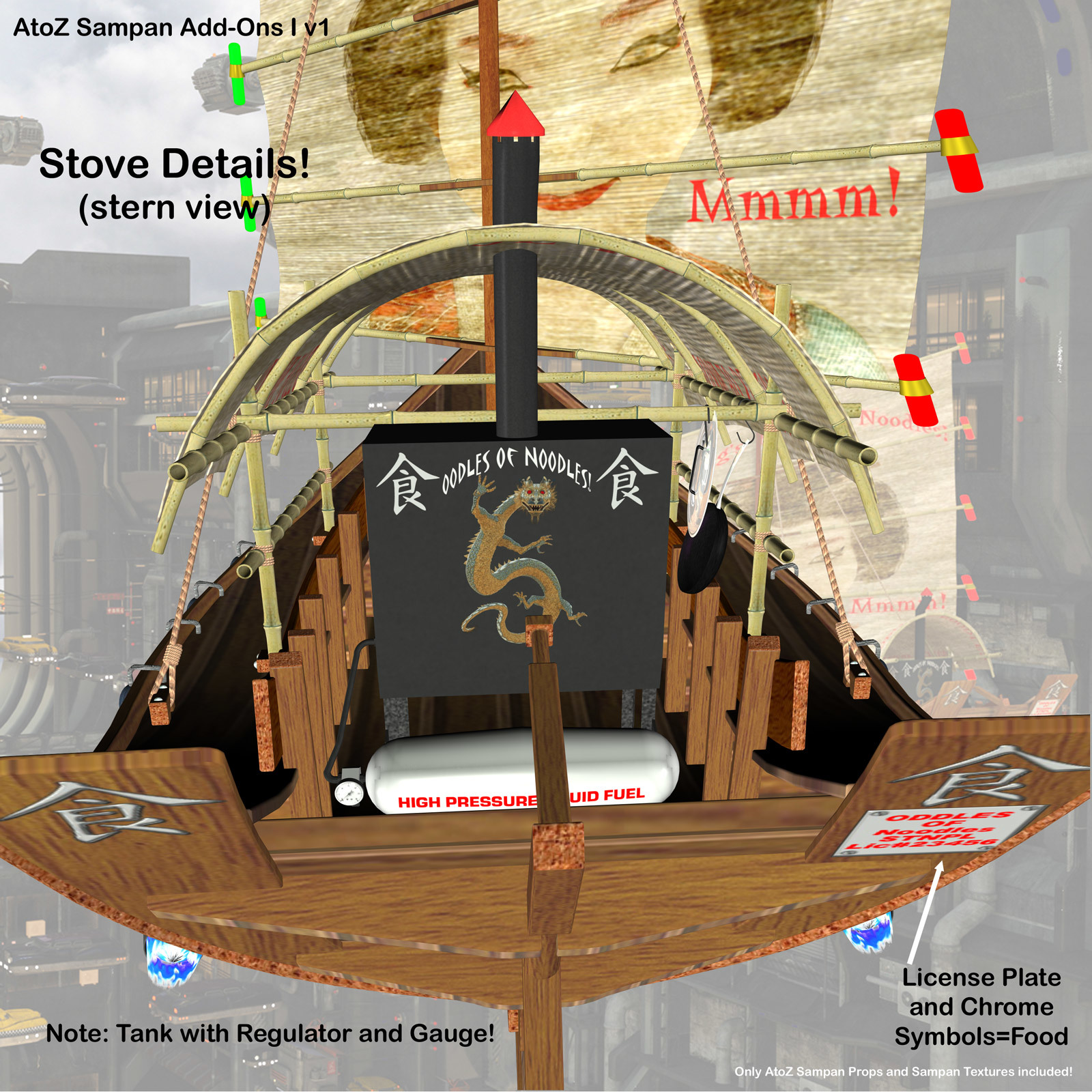 AtoZ Sampan Add-Ons I v1 by N/A