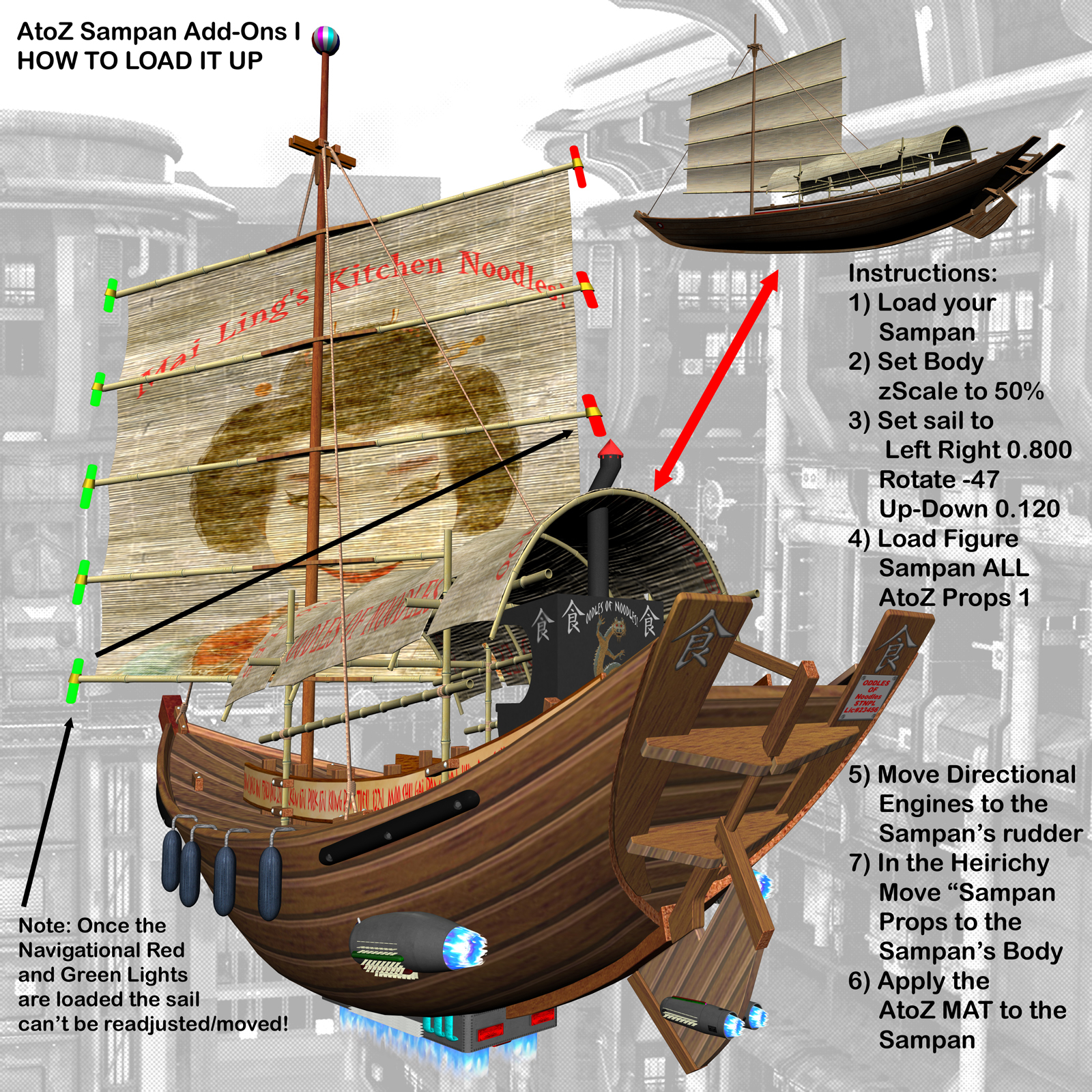 AtoZ Sampan Add-Ons I v1 by N/A