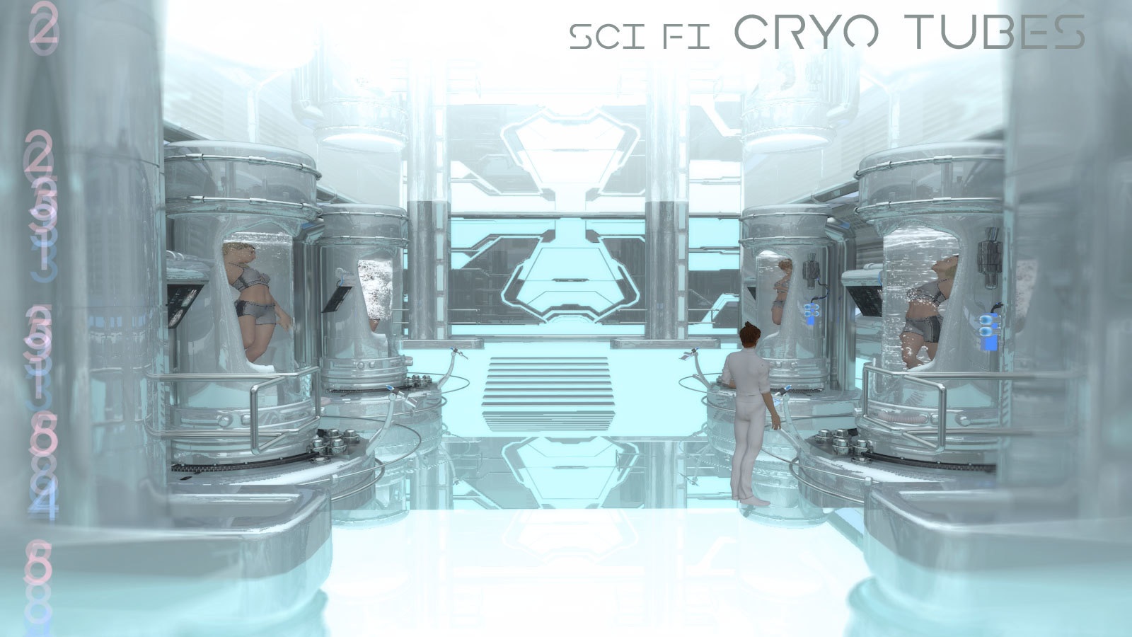 Sci Fi Cryo Tubes for DS by N/A