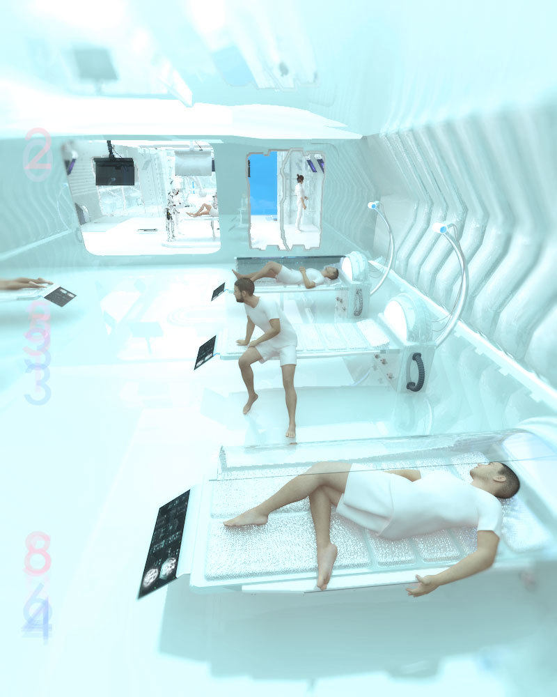 Sci Fi Recovery Bed for DS by N/A