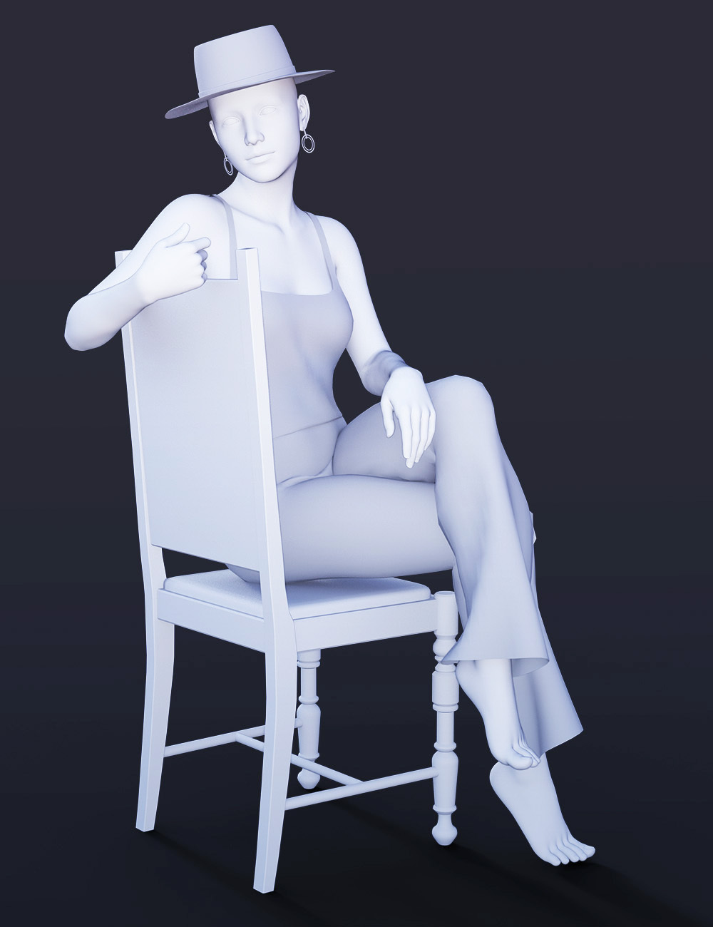 dForce Casual Fashion Outfit for Genesis 8 Female by N/A