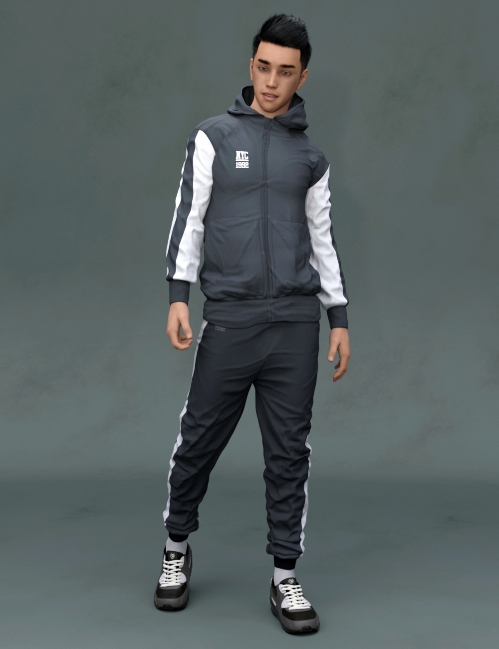 Add On for SDE Sweat Pack for Genesis 8 Males by N/A