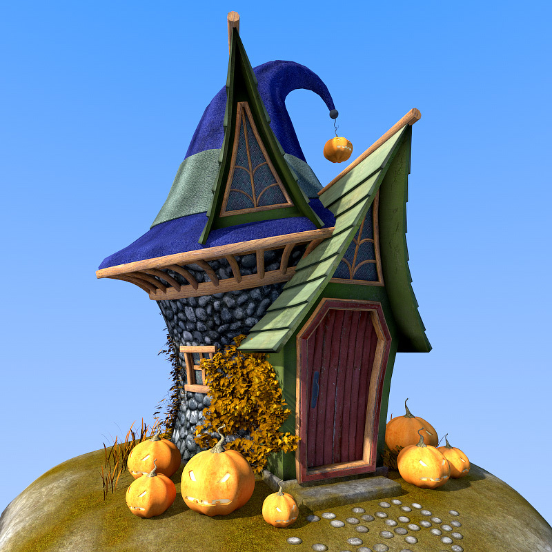 Hat house for Daz Studio by N/A