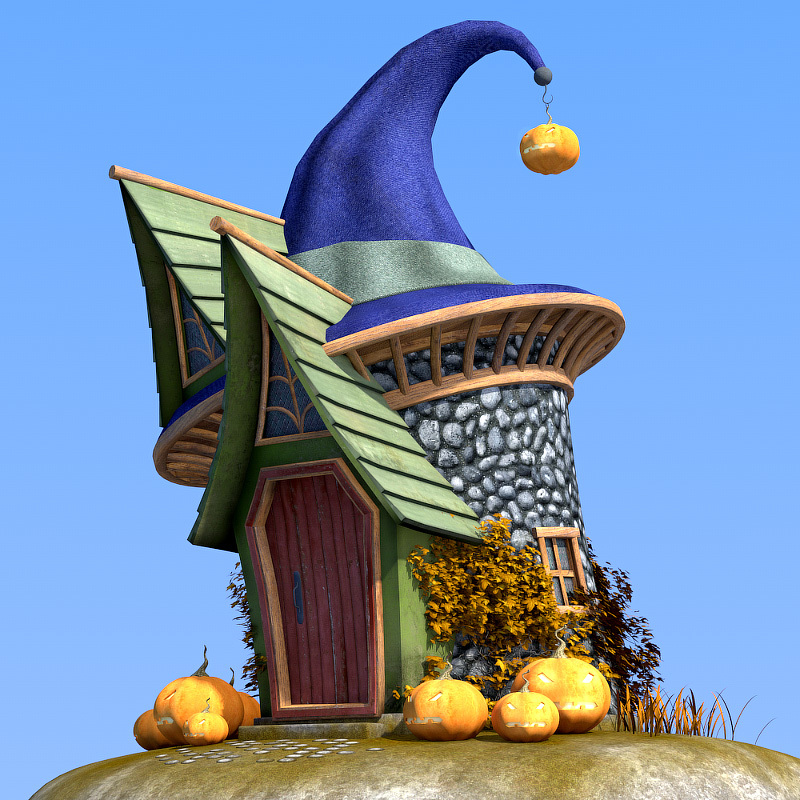 Hat house for Daz Studio by N/A