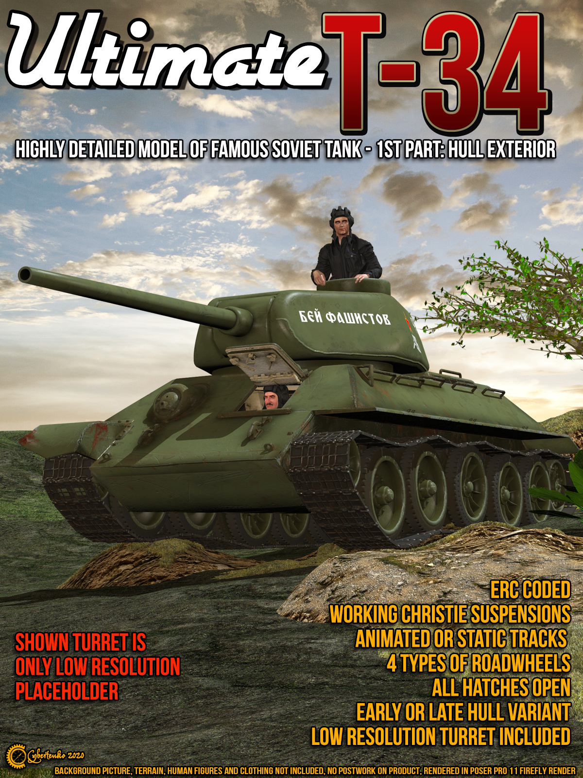 Ultimate T-34-Hull Exterior by N/A
