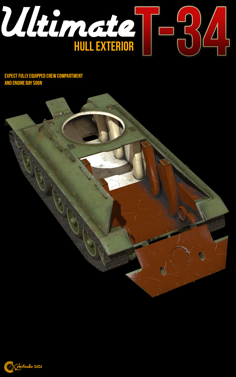 Ultimate T-34-Hull Exterior by N/A