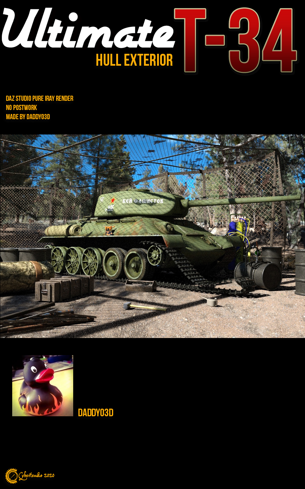 Ultimate T-34-Hull Exterior by N/A