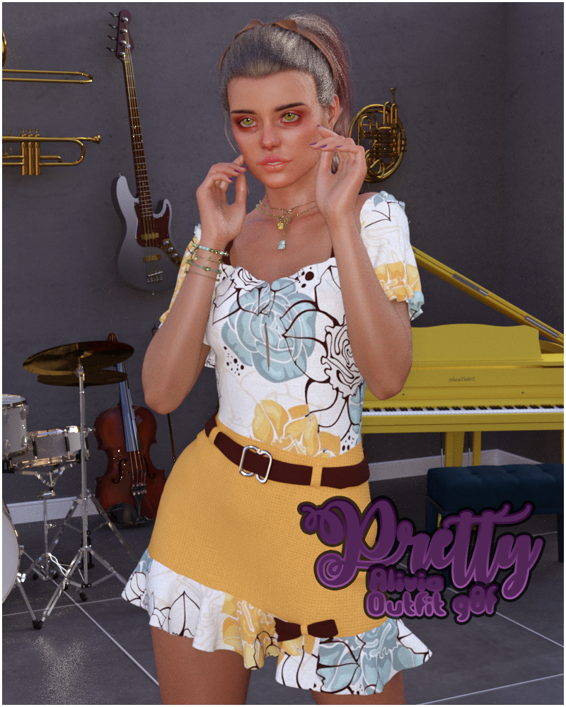 Pretty Alivia Outfit G8F by N/A
